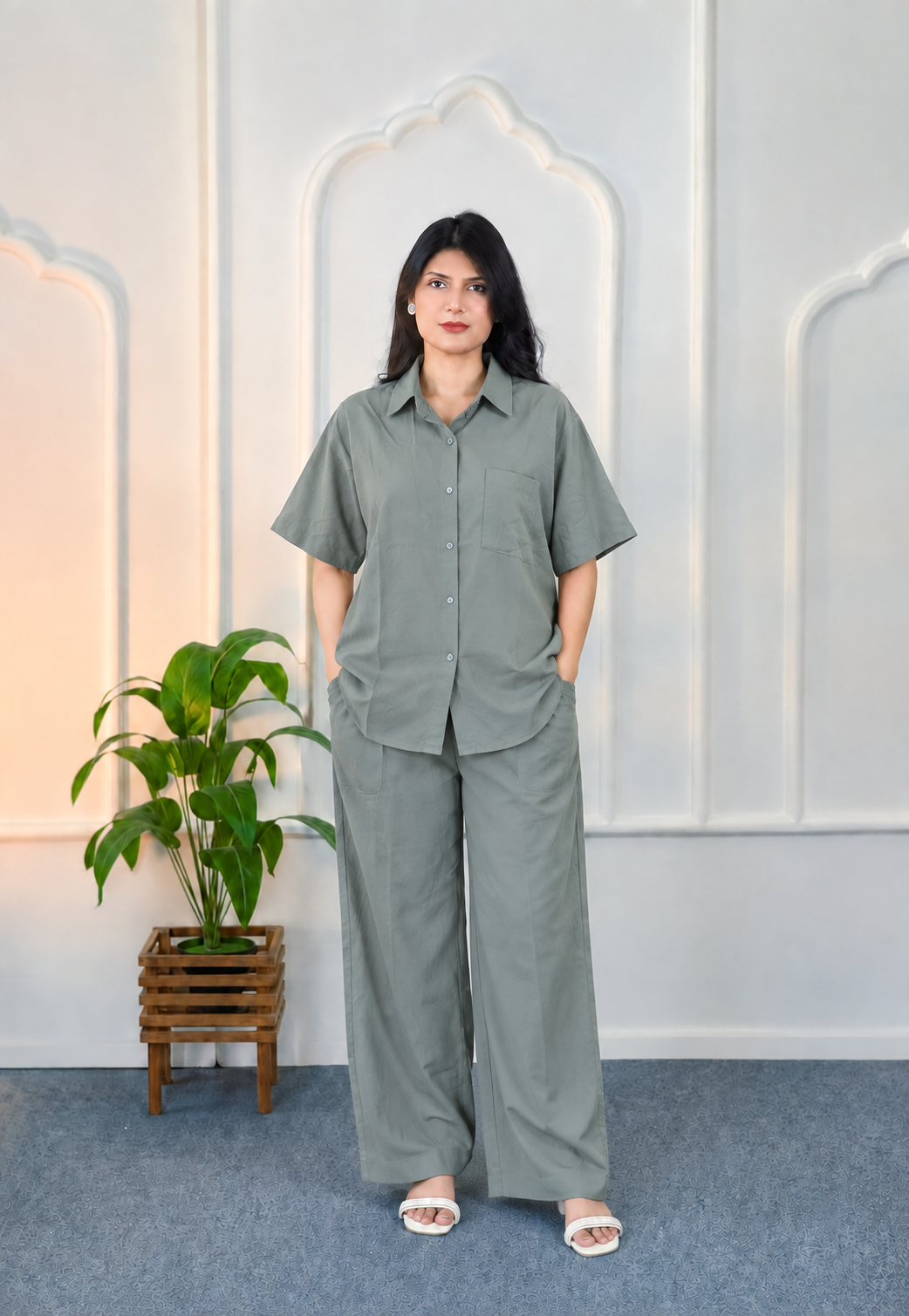 SHIRT SET SHS_099