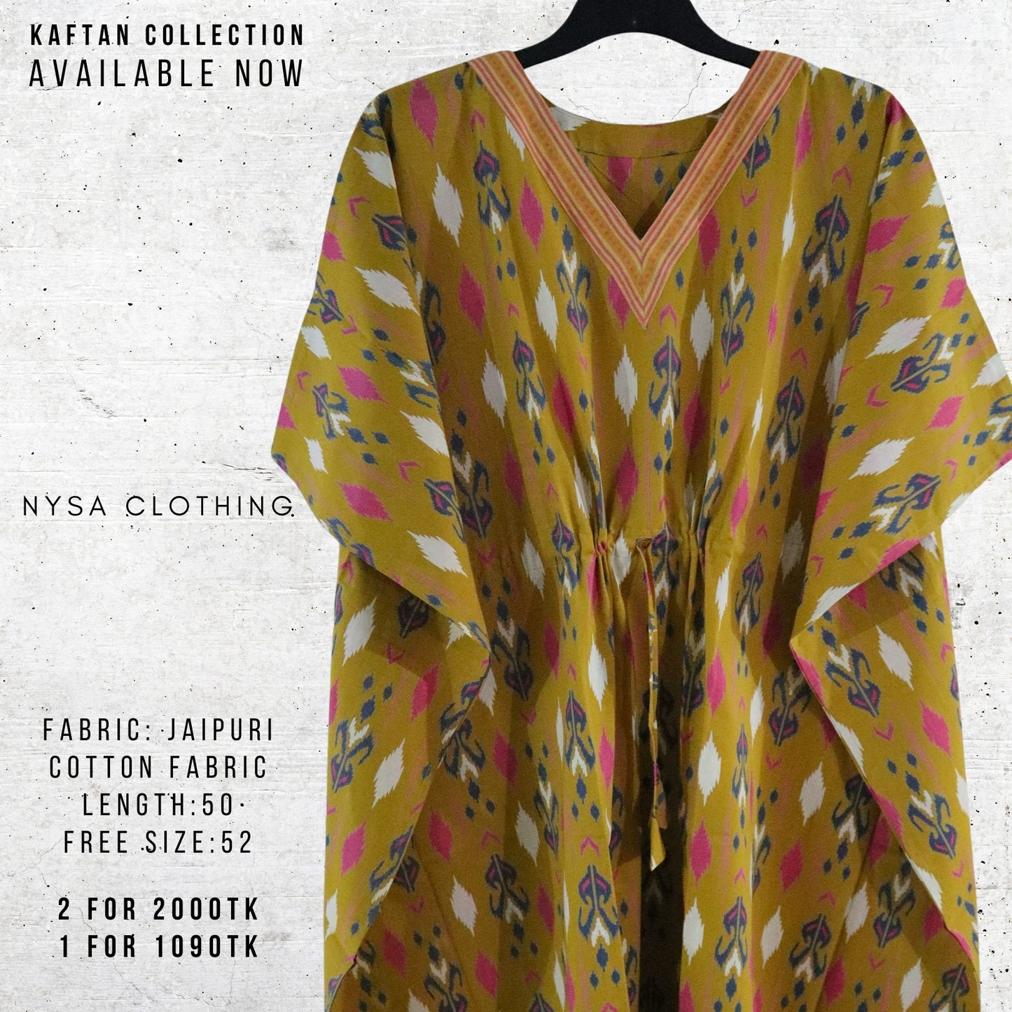 REGULAR LONG KAFTAN_1540