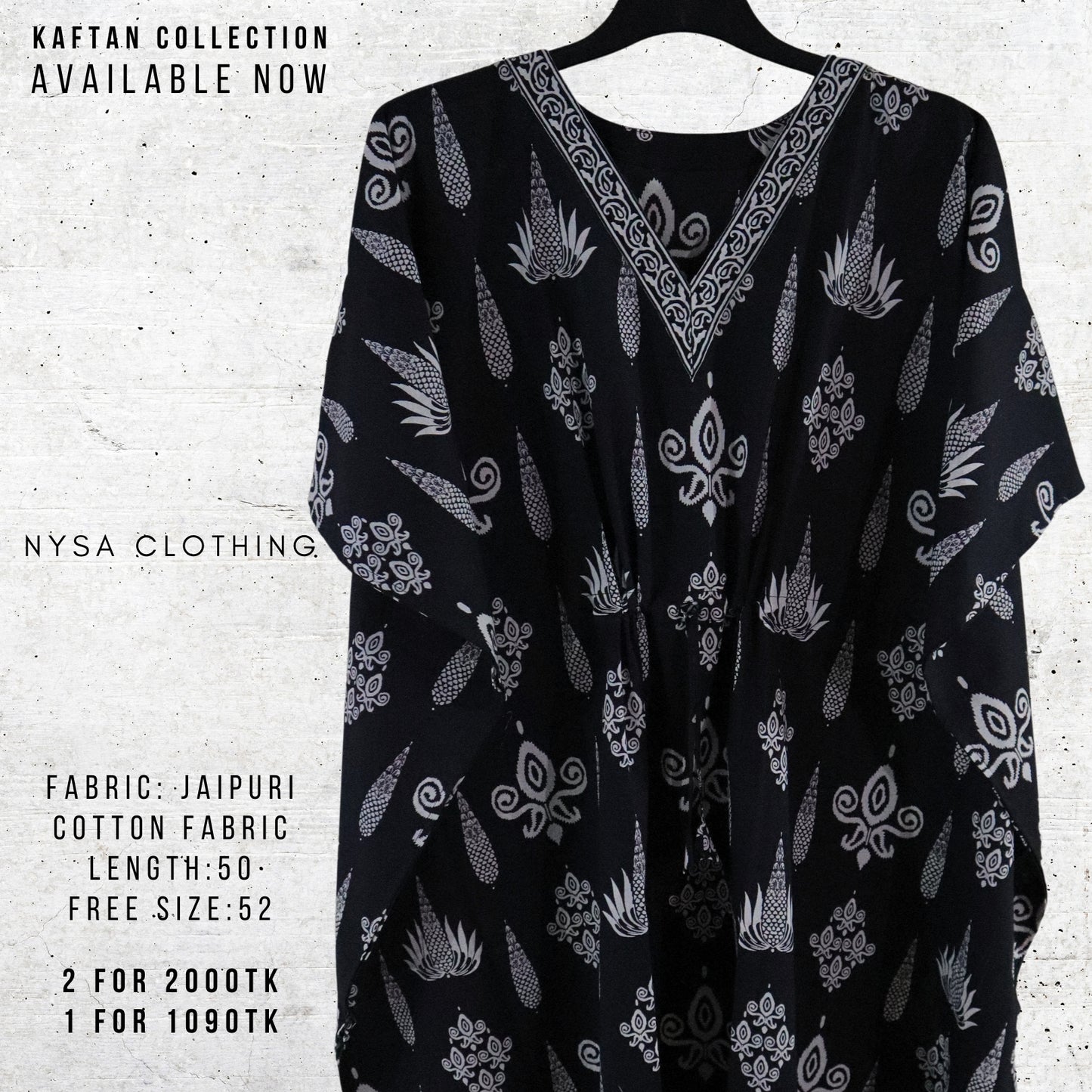 REGULAR LONG KAFTAN_1553