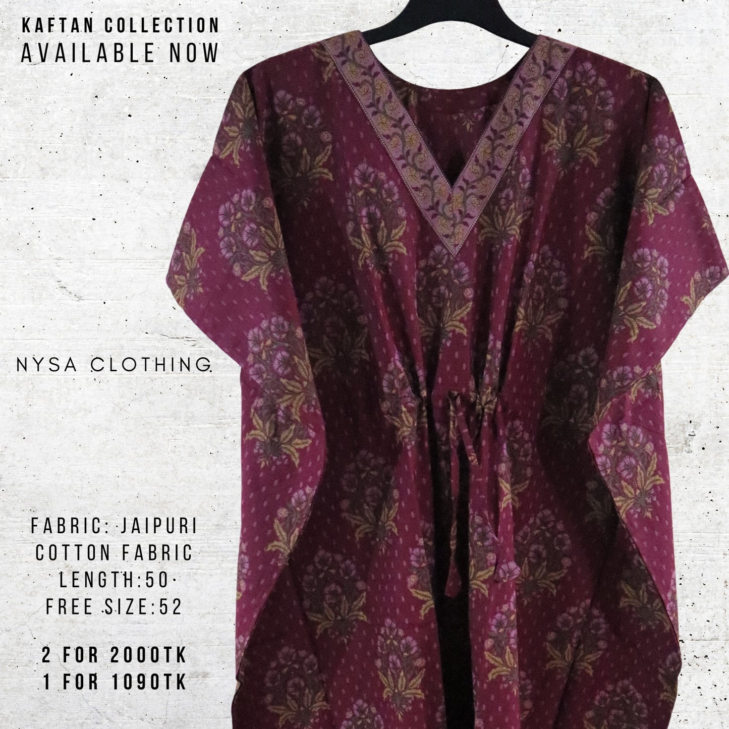 REGULAR LONG KAFTAN_1584