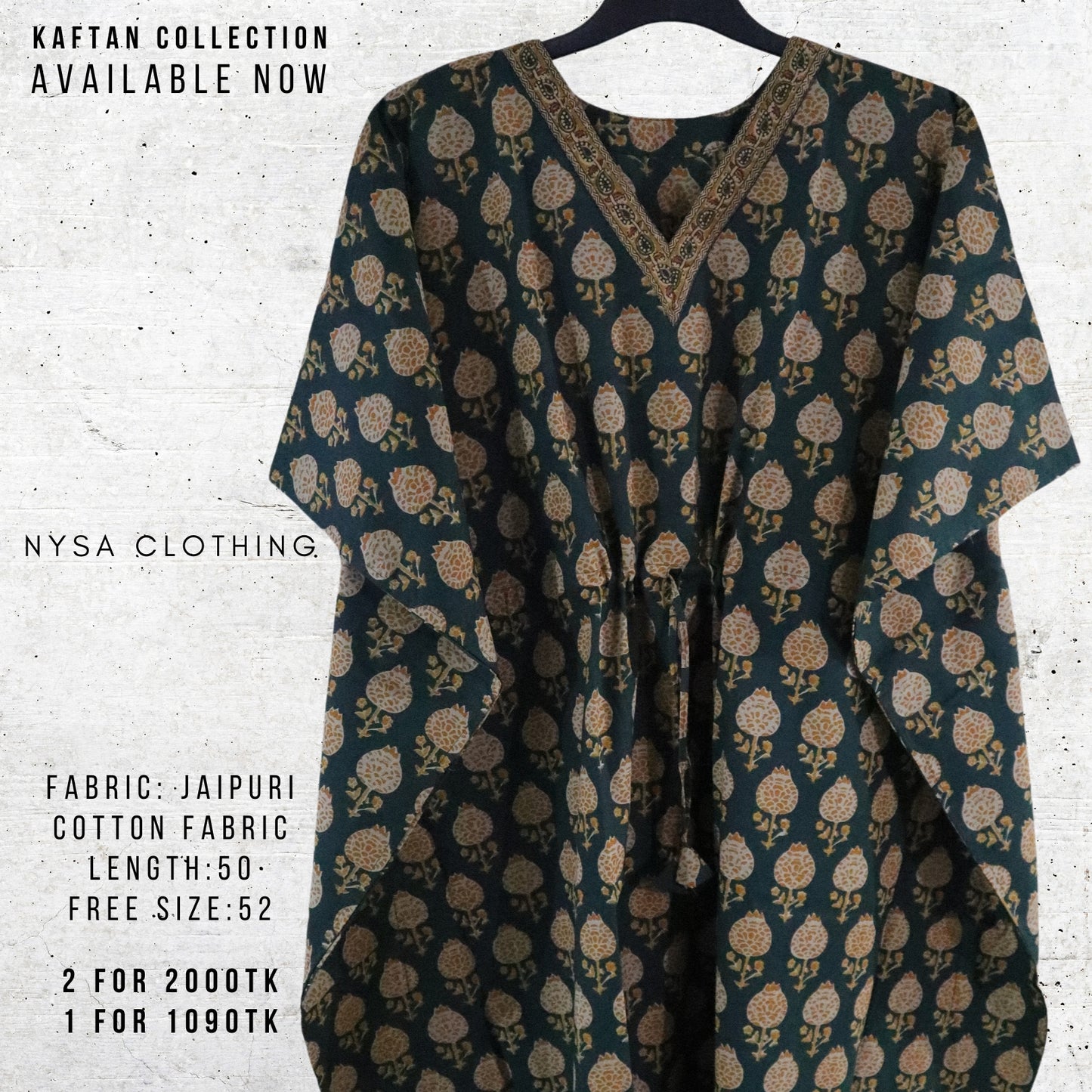 REGULAR LONG KAFTAN_1623