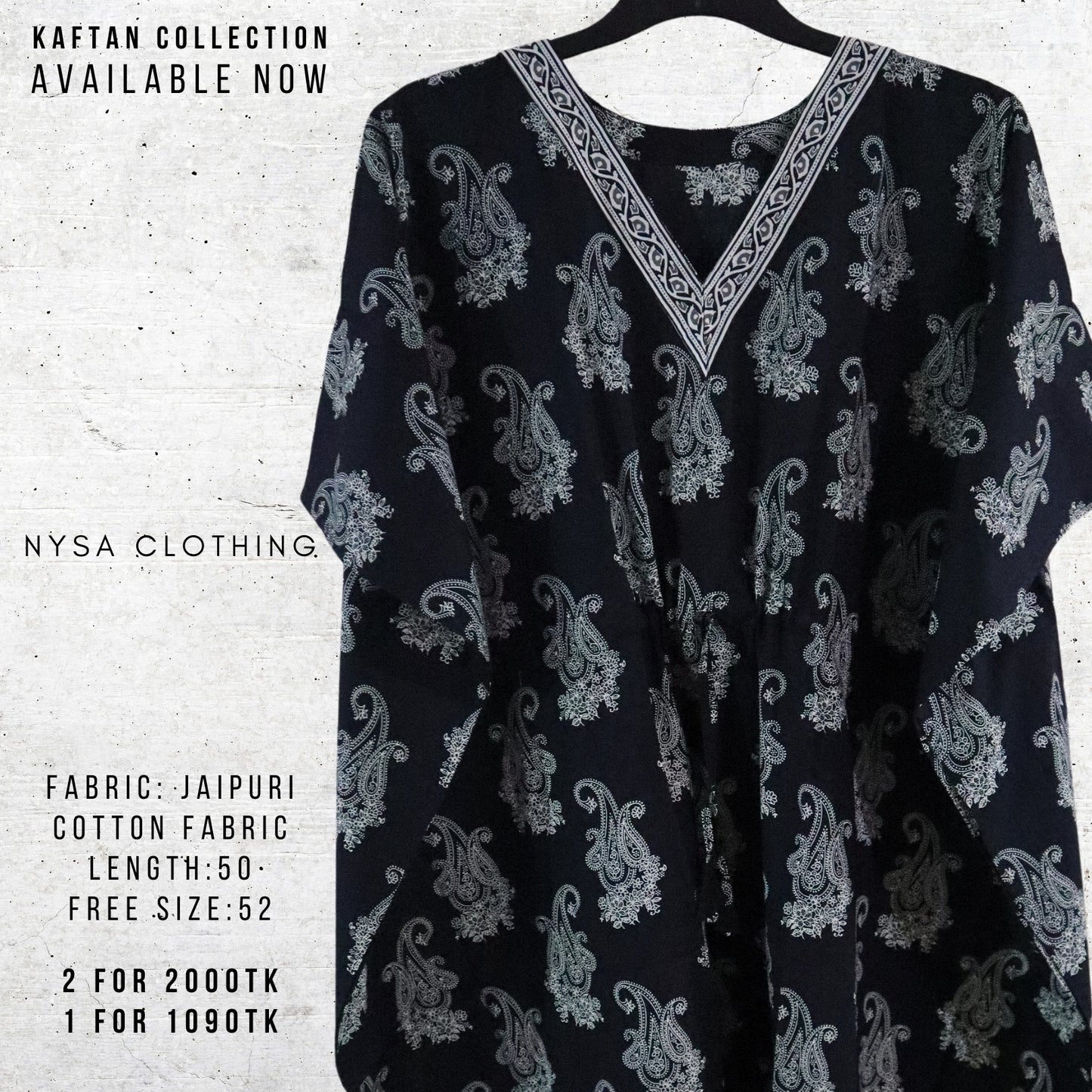 REGULAR LONG KAFTAN_1644