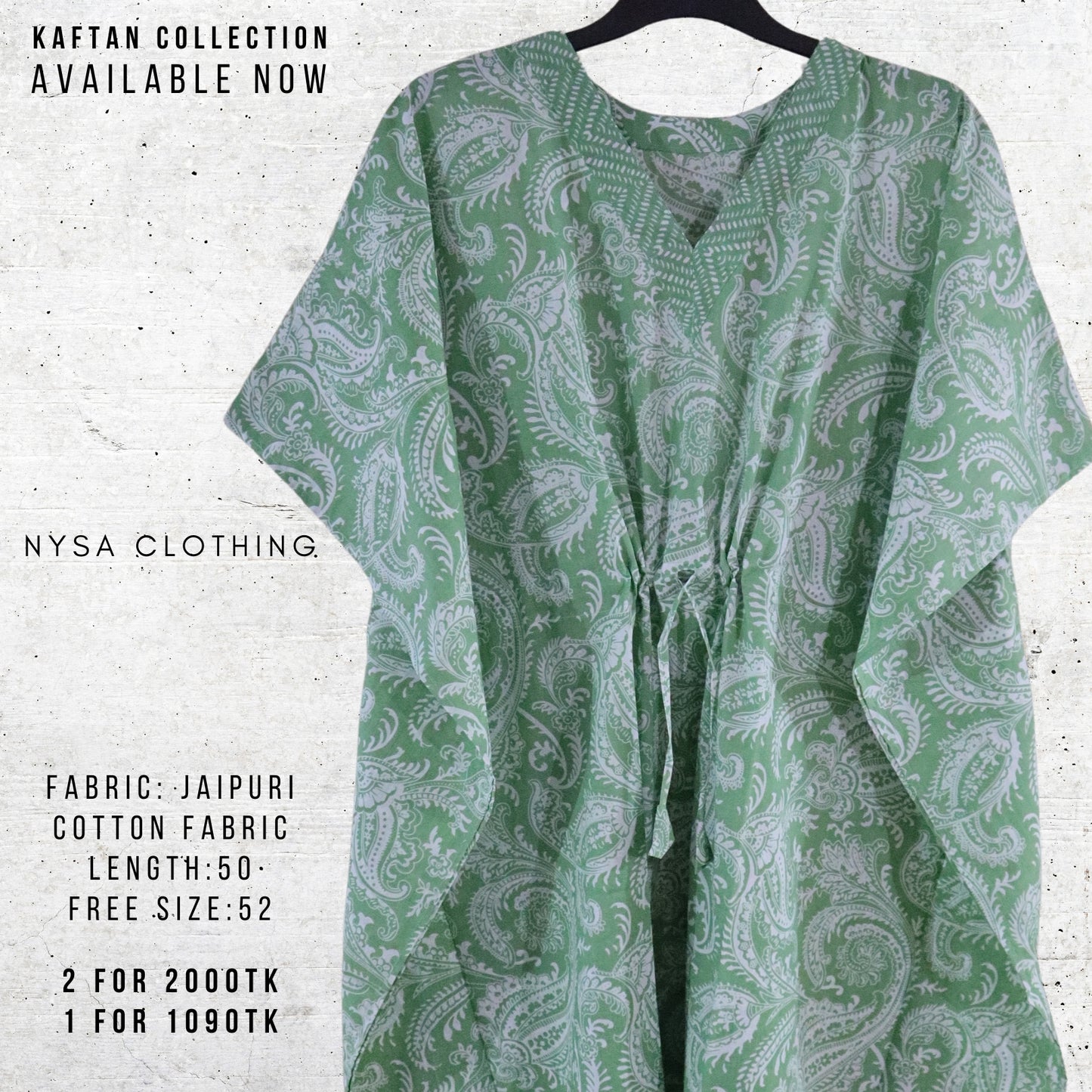 REGULAR LONG KAFTAN_1649
