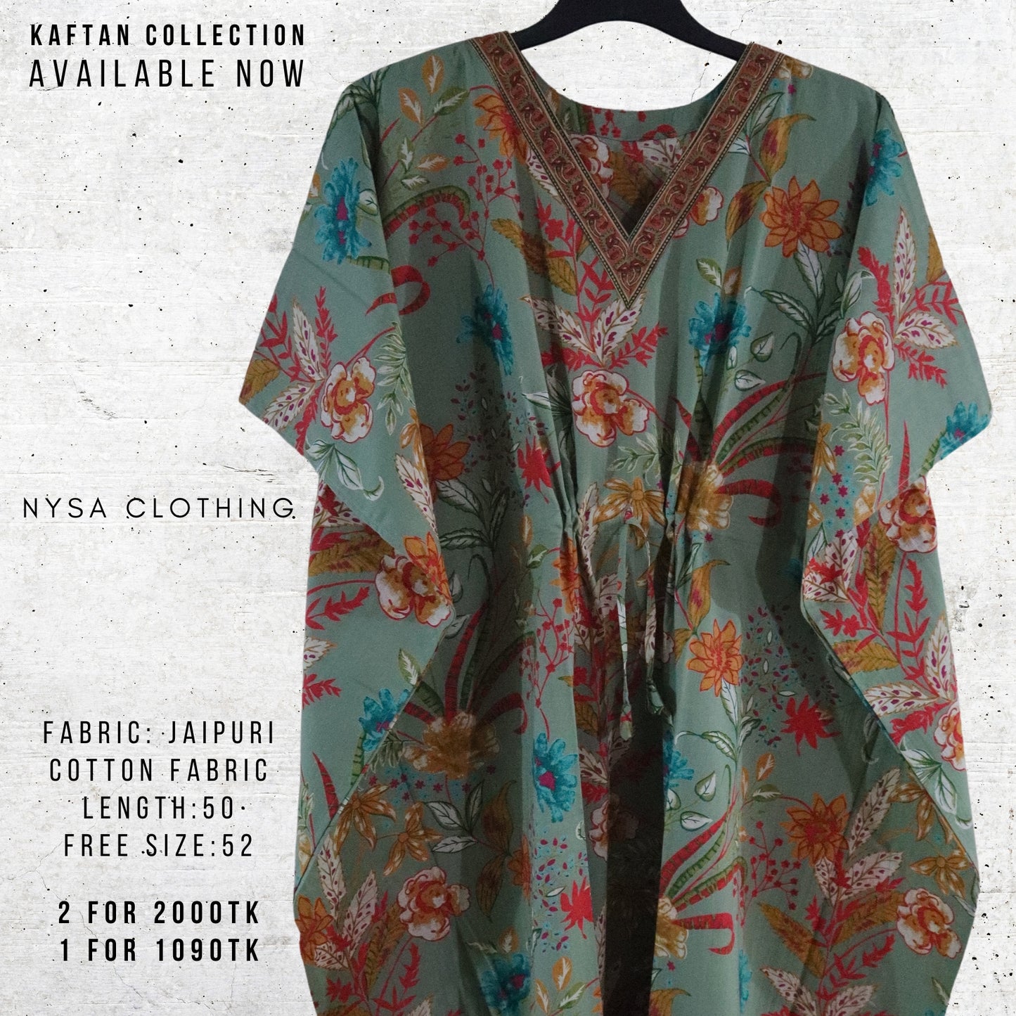 REGULAR LONG KAFTAN_1656