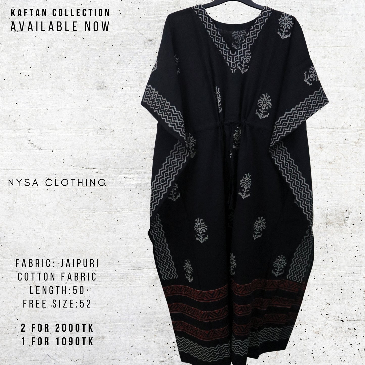 REGULAR LONG KAFTAN_1716