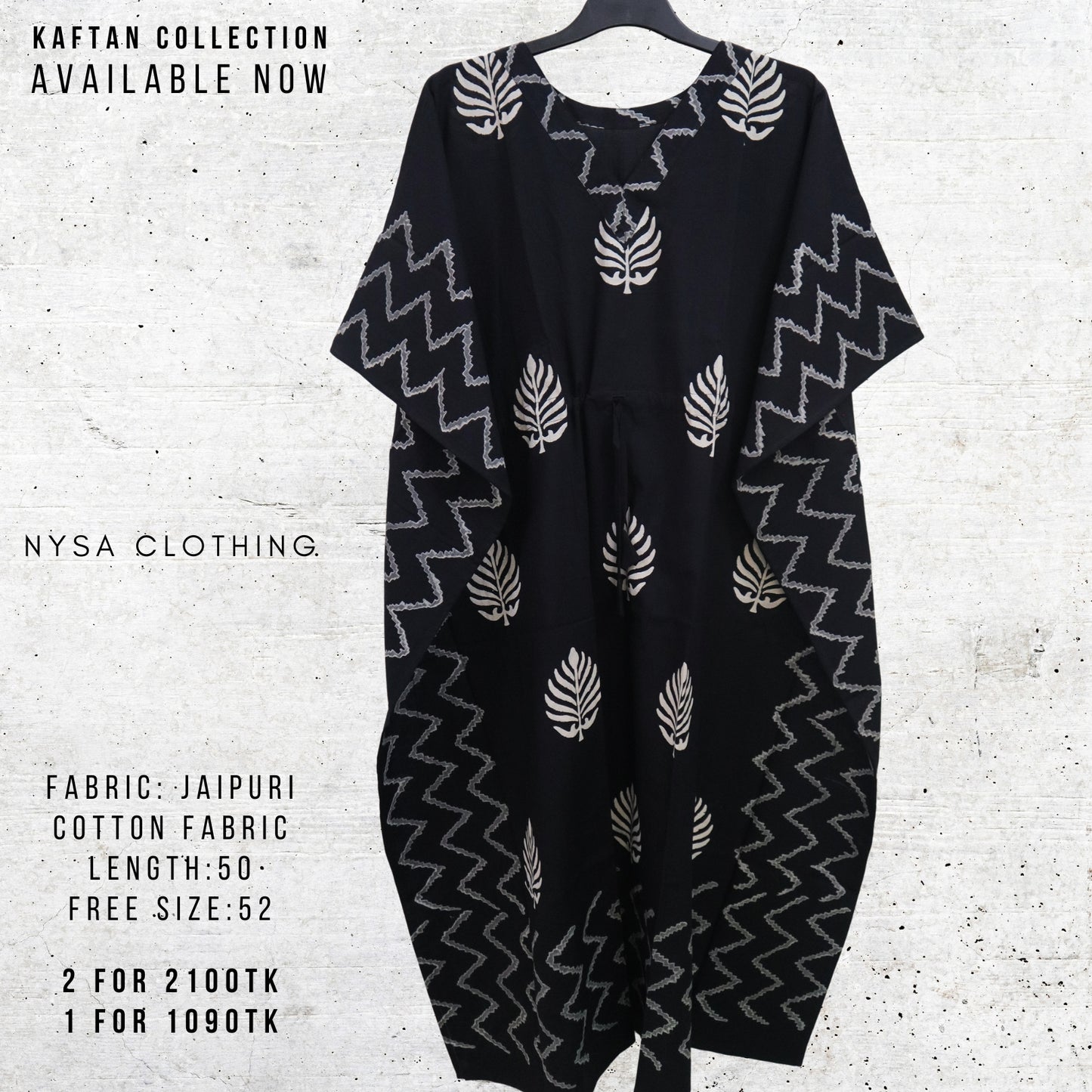 REGULAR LONG KAFTAN_1718
