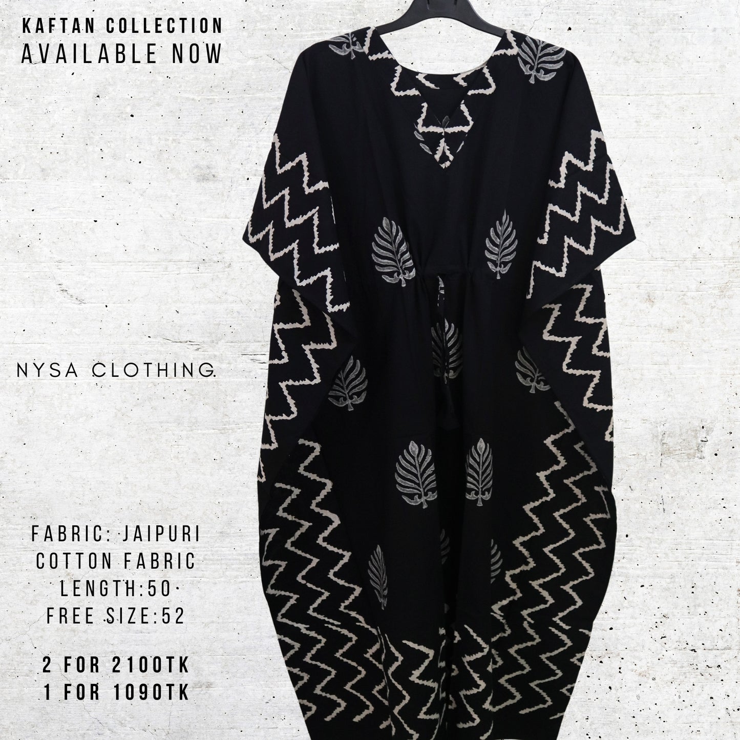 REGULAR LONG KAFTAN_1722