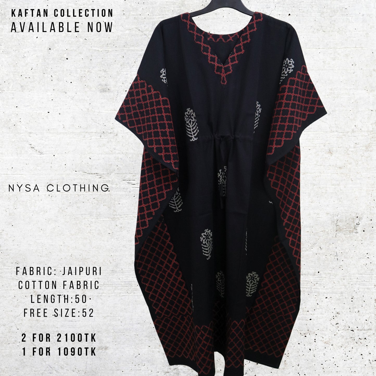 REGULAR LONG KAFTAN_1725