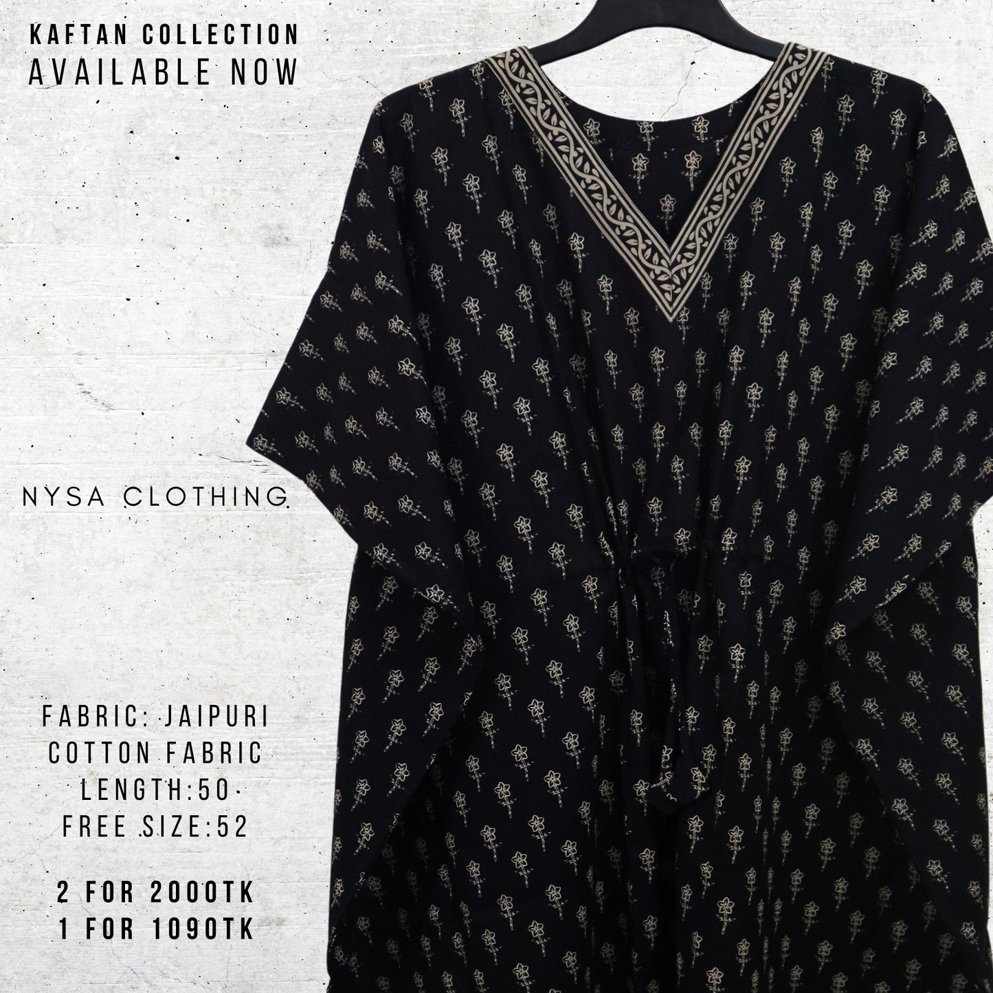 REGULAR LONG KAFTAN_1738