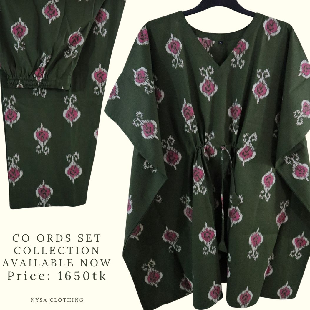 SHORT KAFTAN SET_013