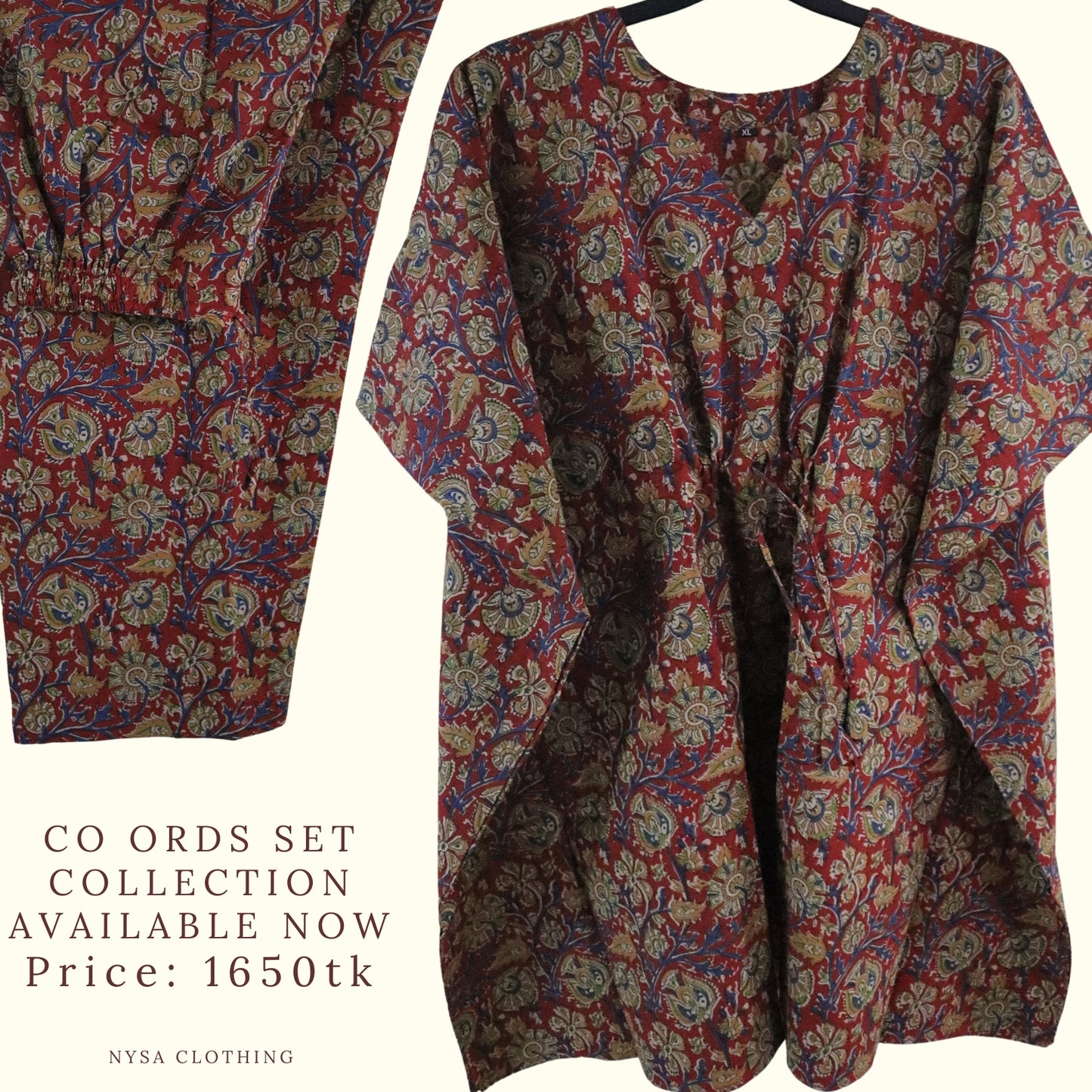 SHORT KAFTAN SET_015
