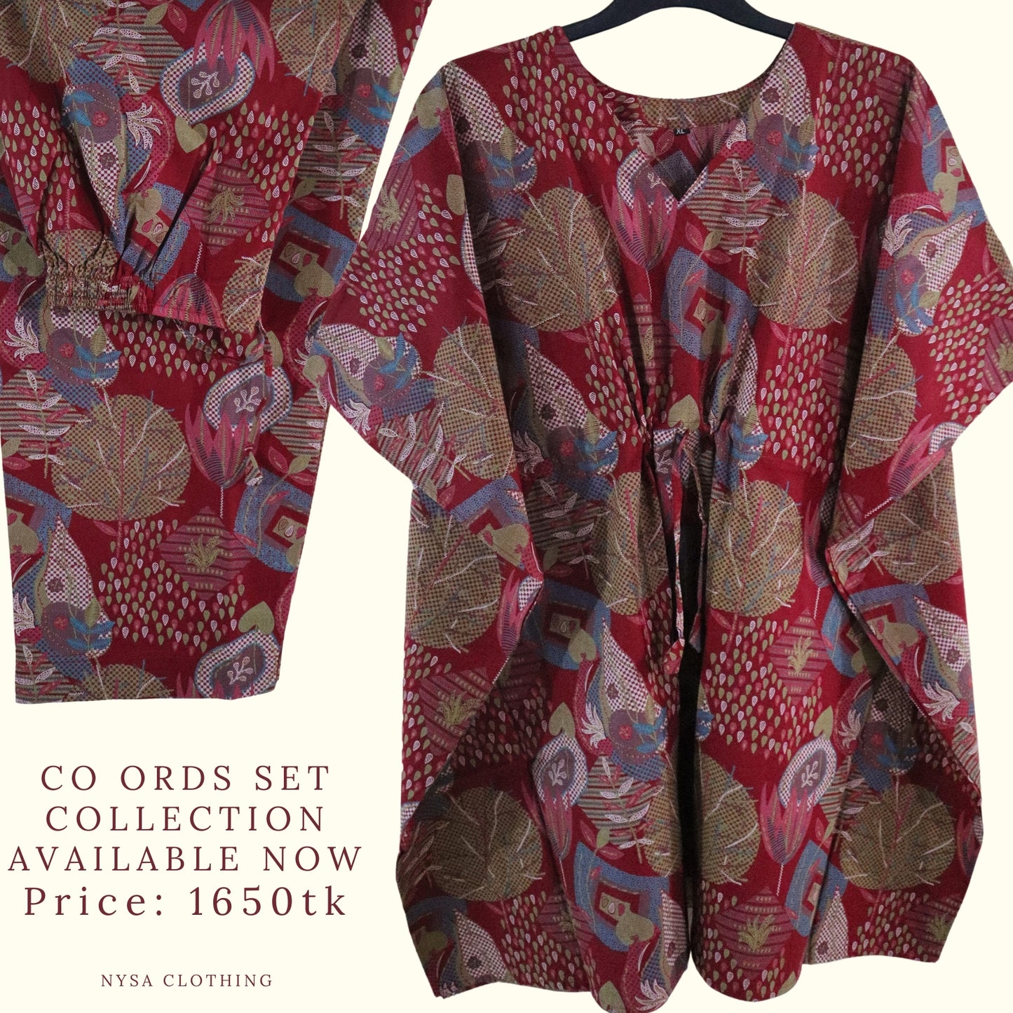 SHORT KAFTAN SET_026
