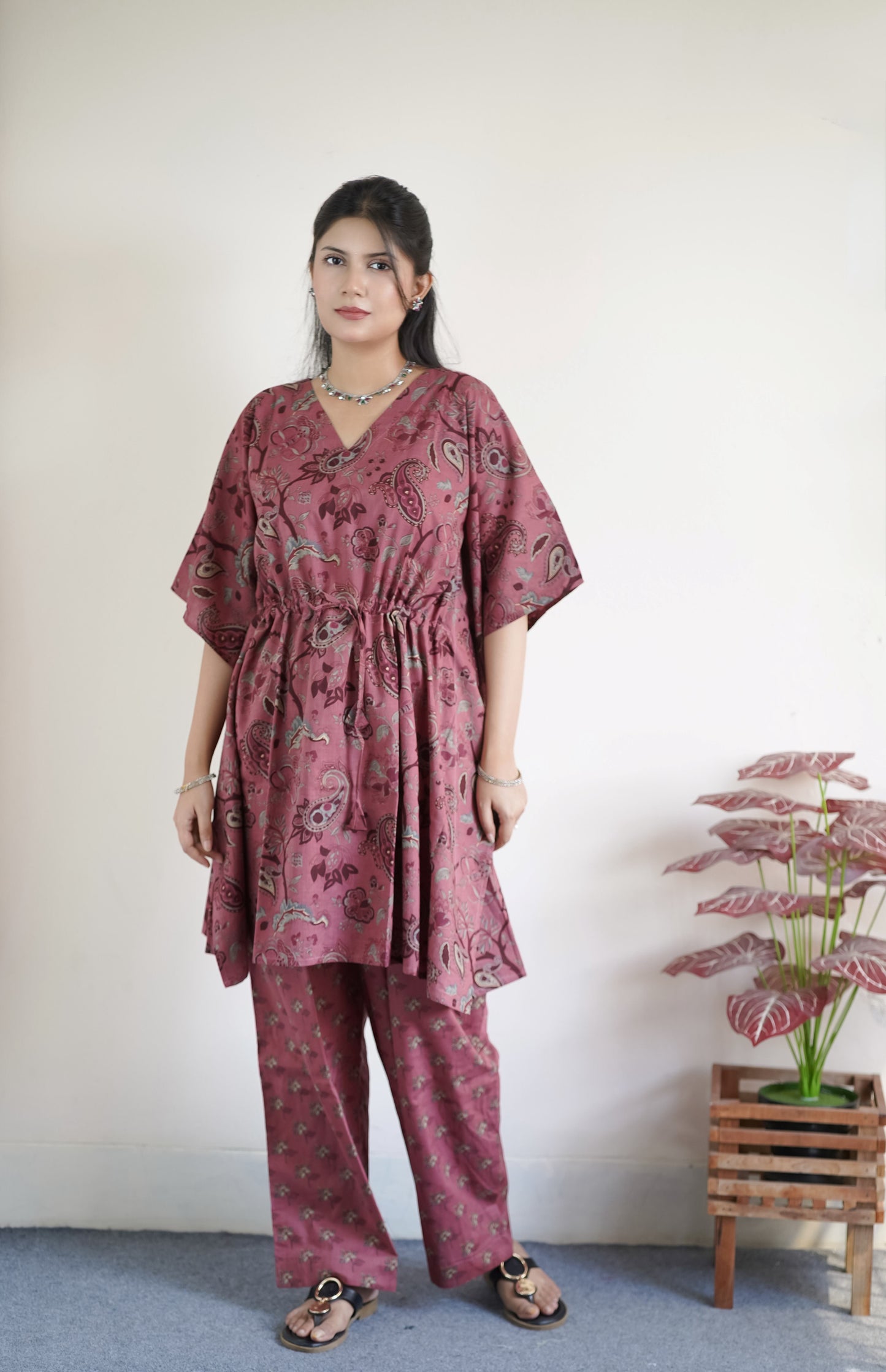 SHORT KAFTAN SET_042