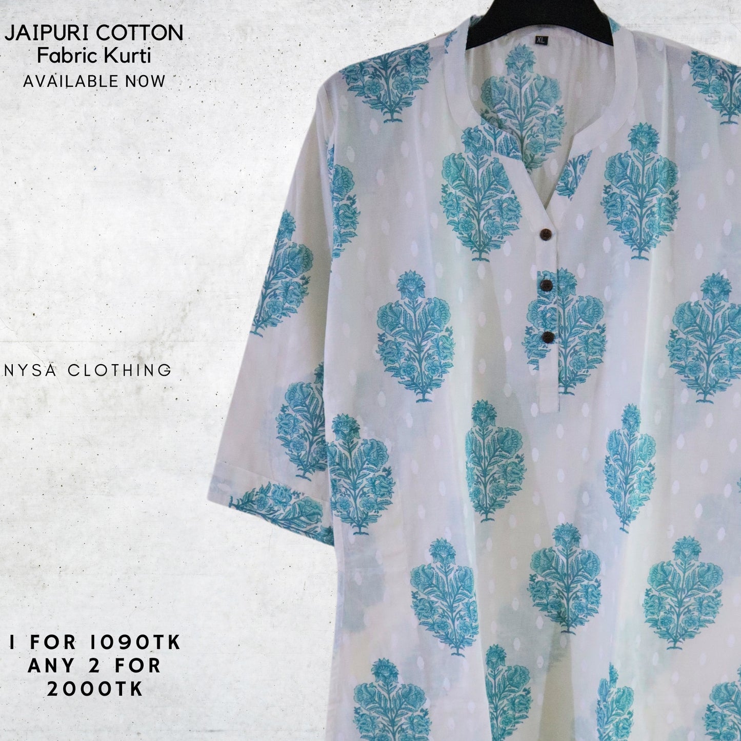 REGULAR LONG KURTI RLK_1748