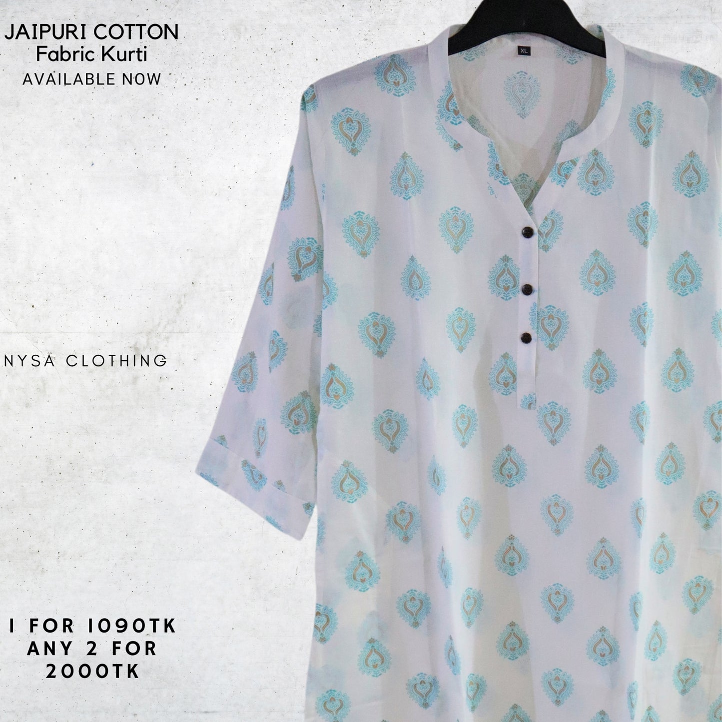 REGULAR LONG KURTI RLK_1824