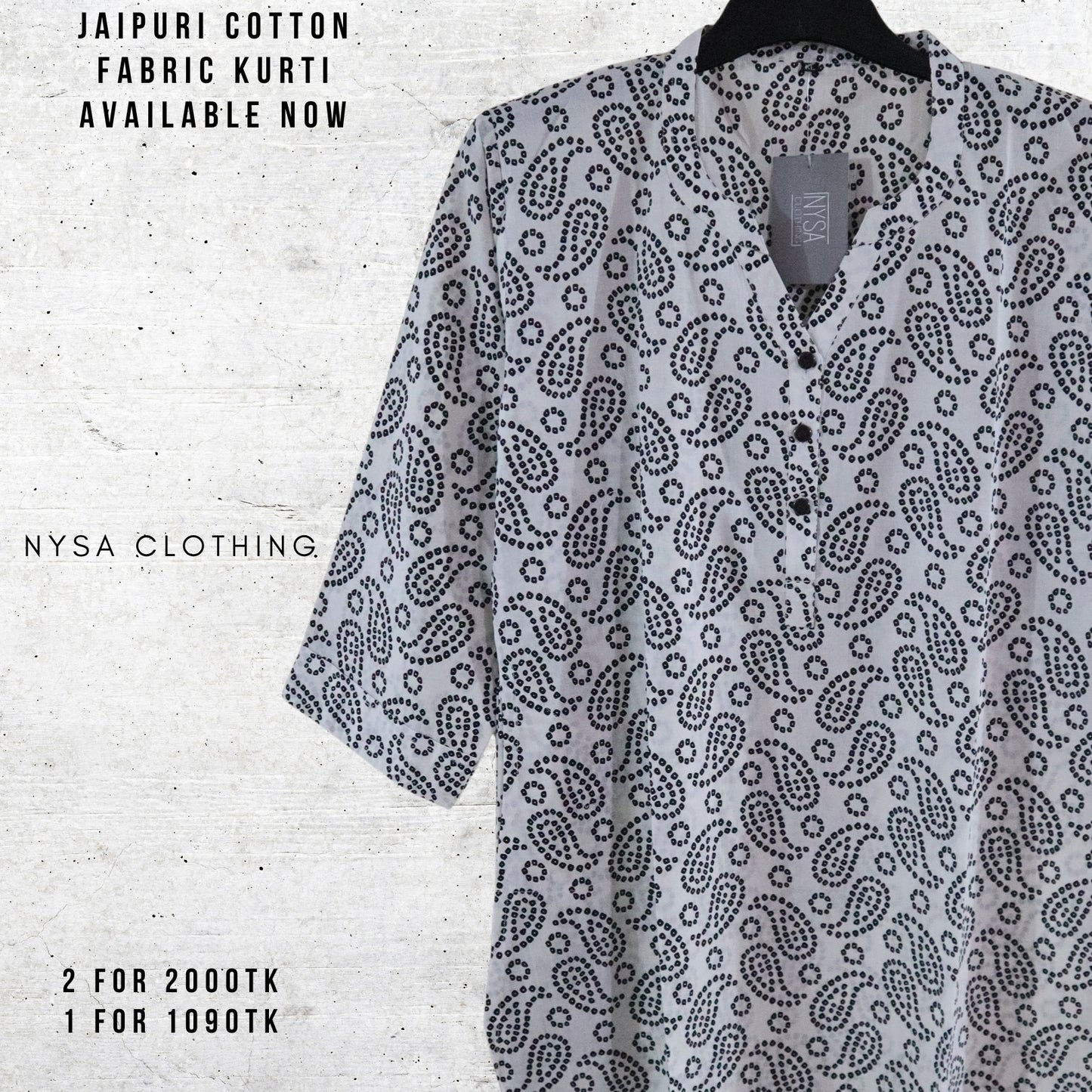 REGULAR LONG KURTI RLK_1968