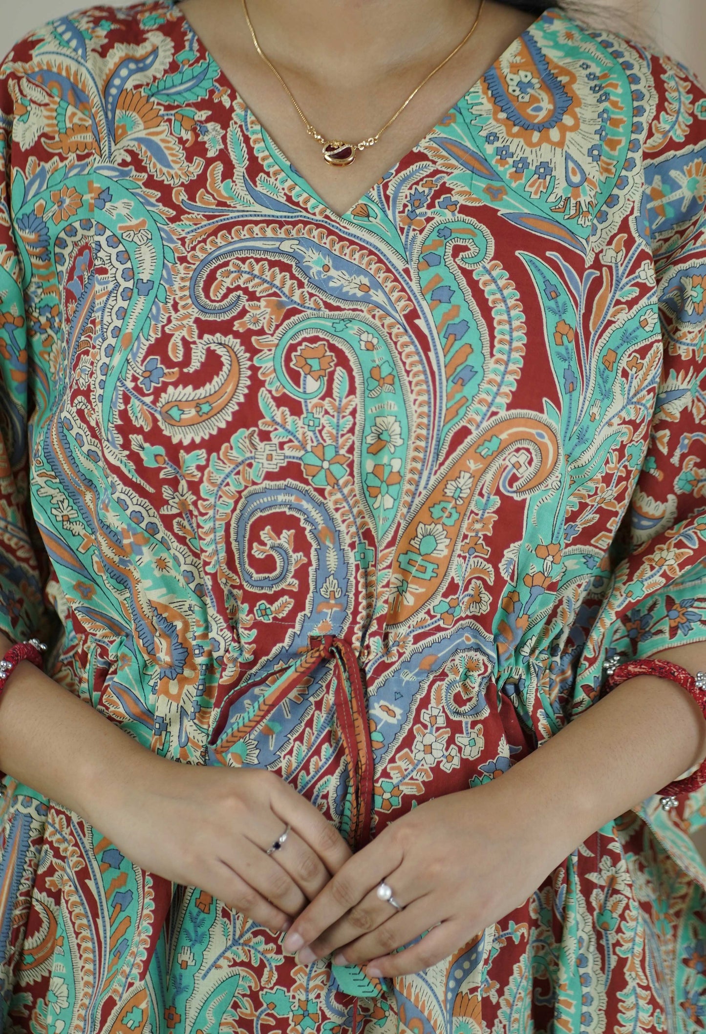 SHORT KAFTAN SET_045