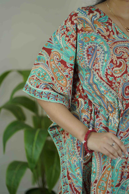 SHORT KAFTAN SET_045