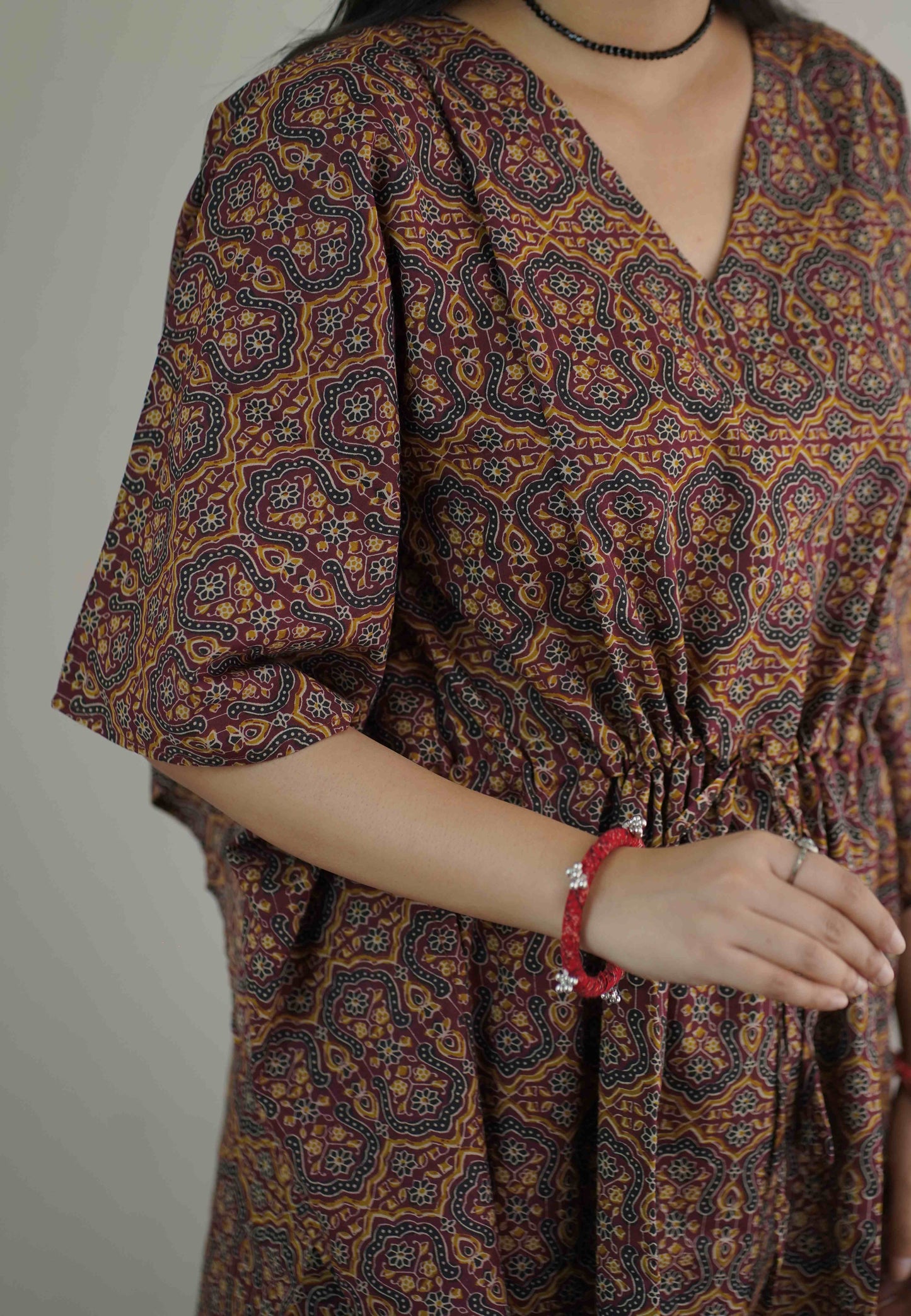 SHORT KAFTAN SET_034