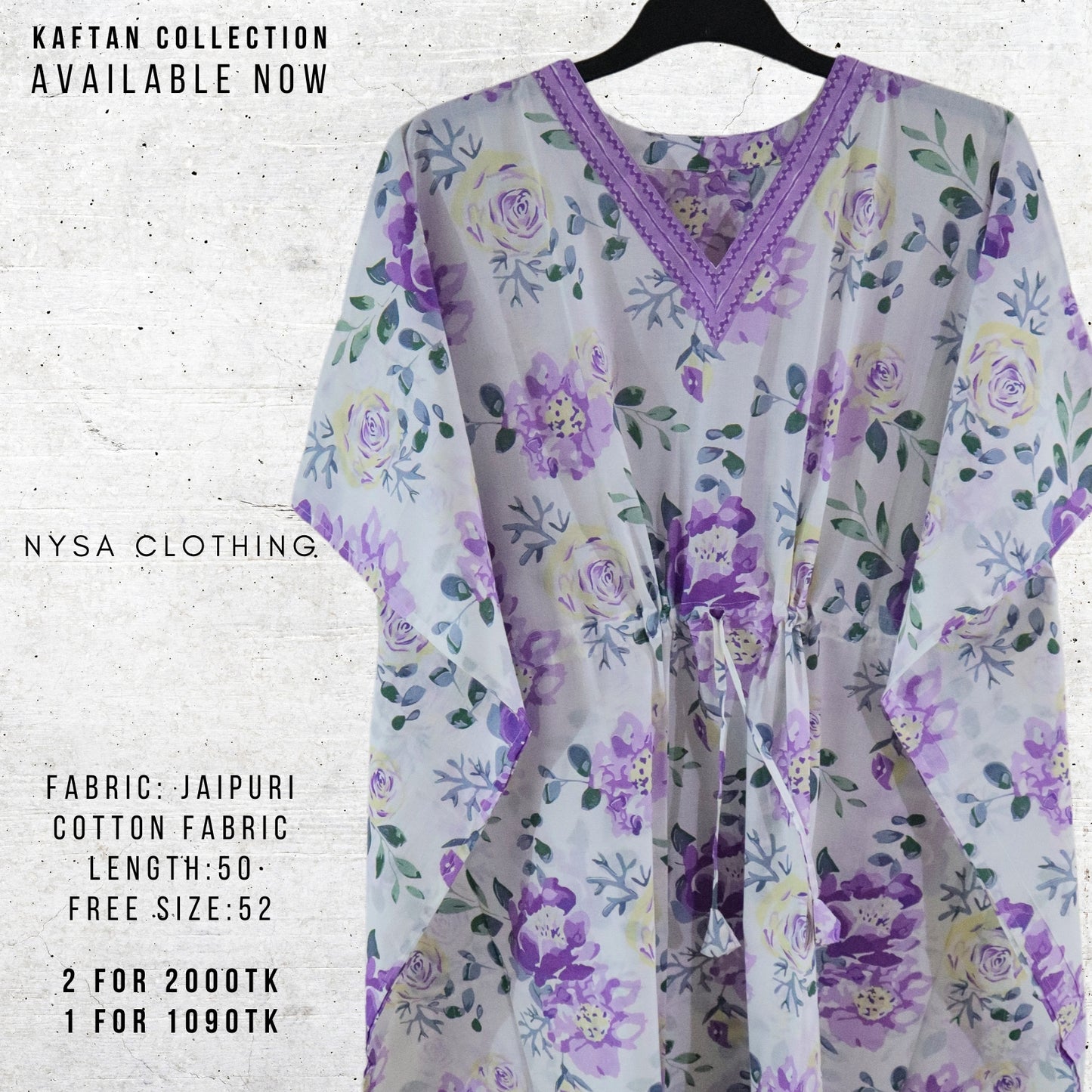 REGULAR LONG KAFTAN_1320