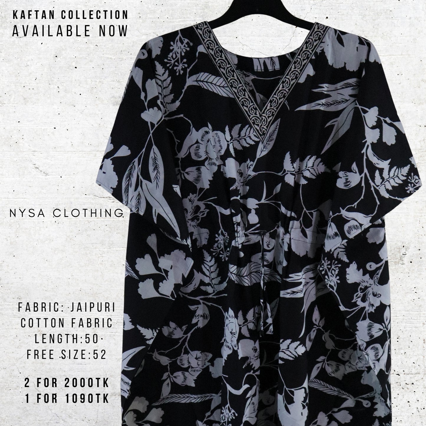 REGULAR LONG KAFTAN_1536