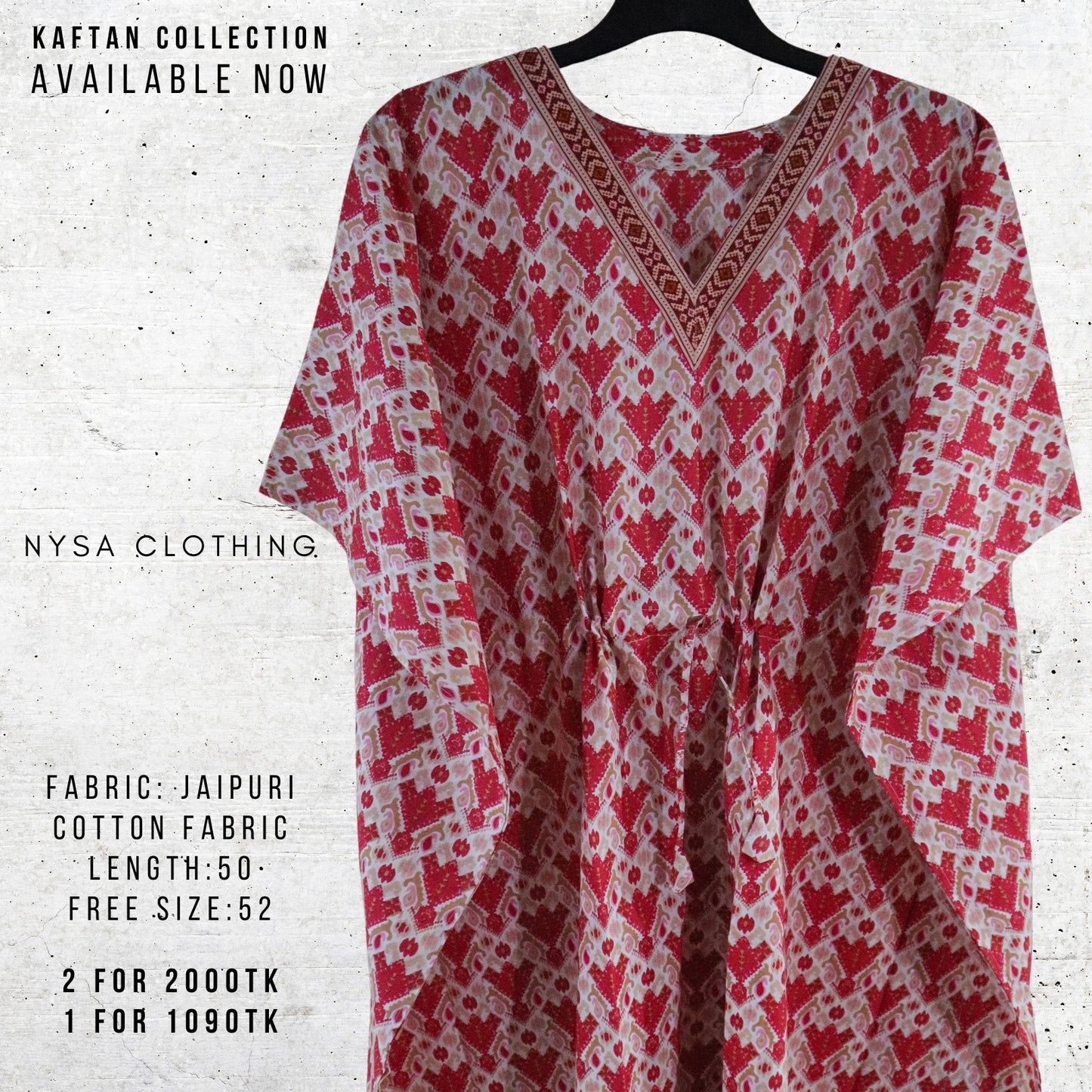 REGULAR LONG KAFTAN_1542