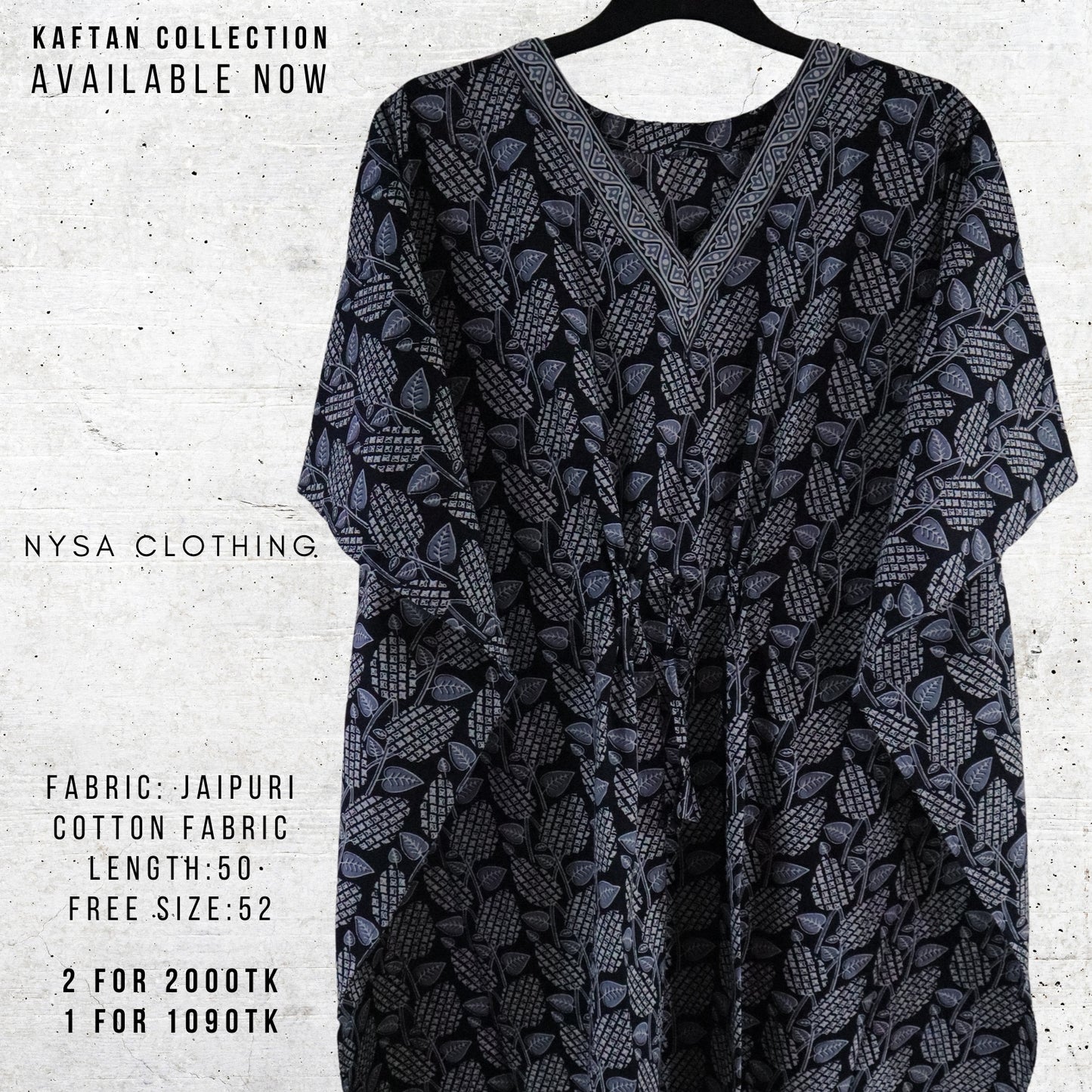 REGULAR LONG KAFTAN_1545