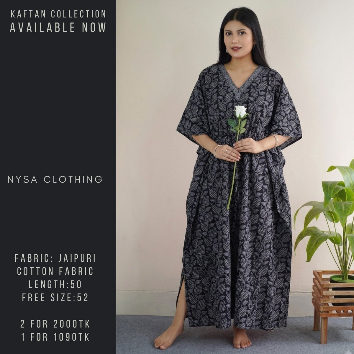 REGULAR LONG KAFTAN_1545