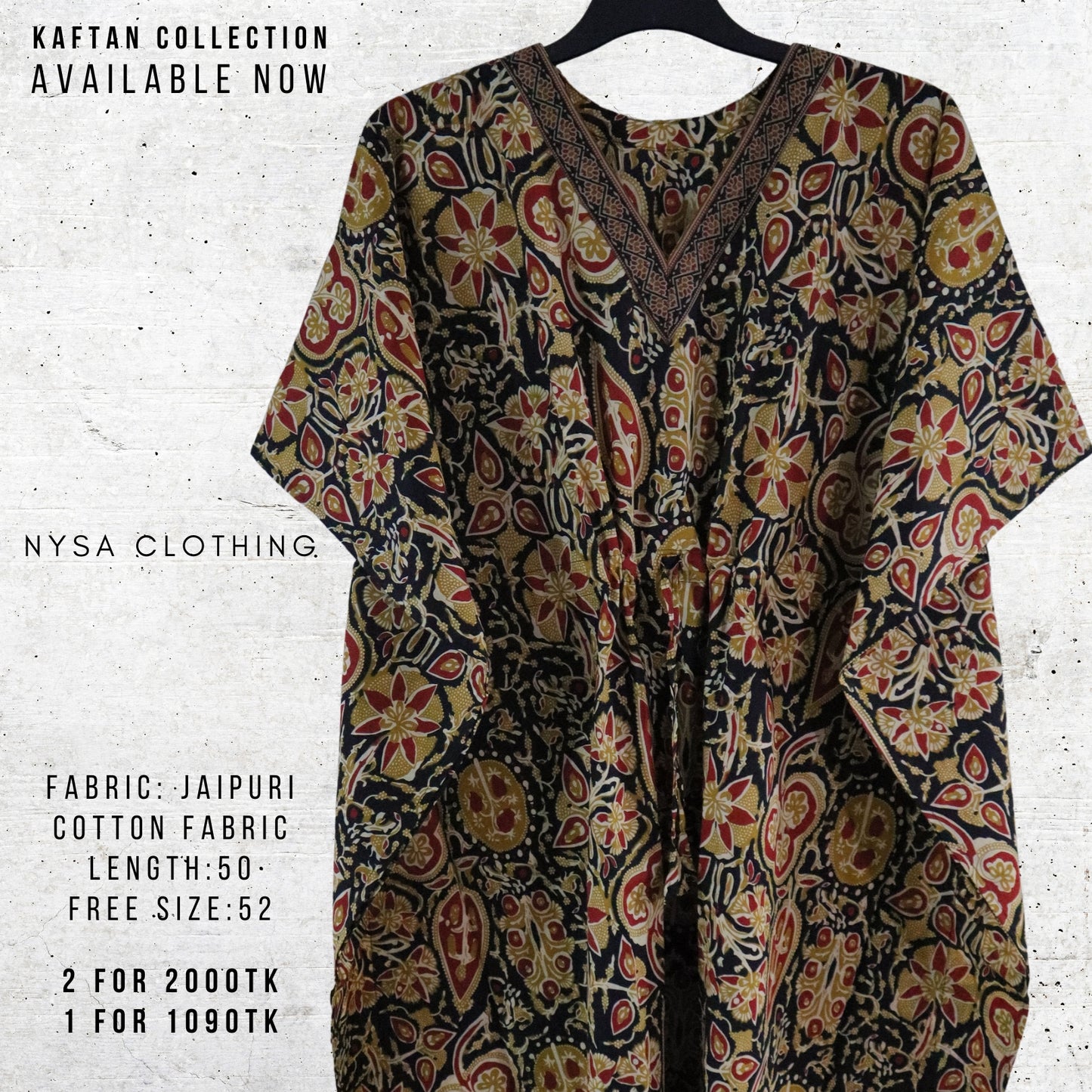 REGULAR LONG KAFTAN_1615