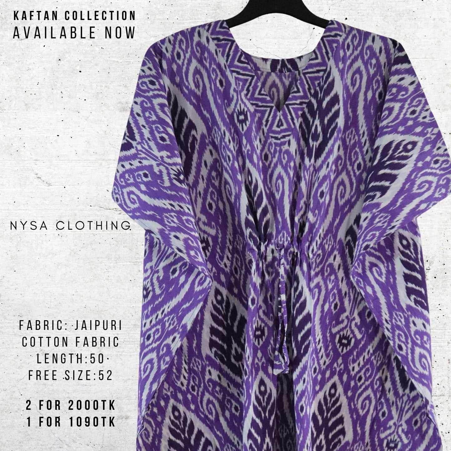 REGULAR LONG KAFTAN_1632