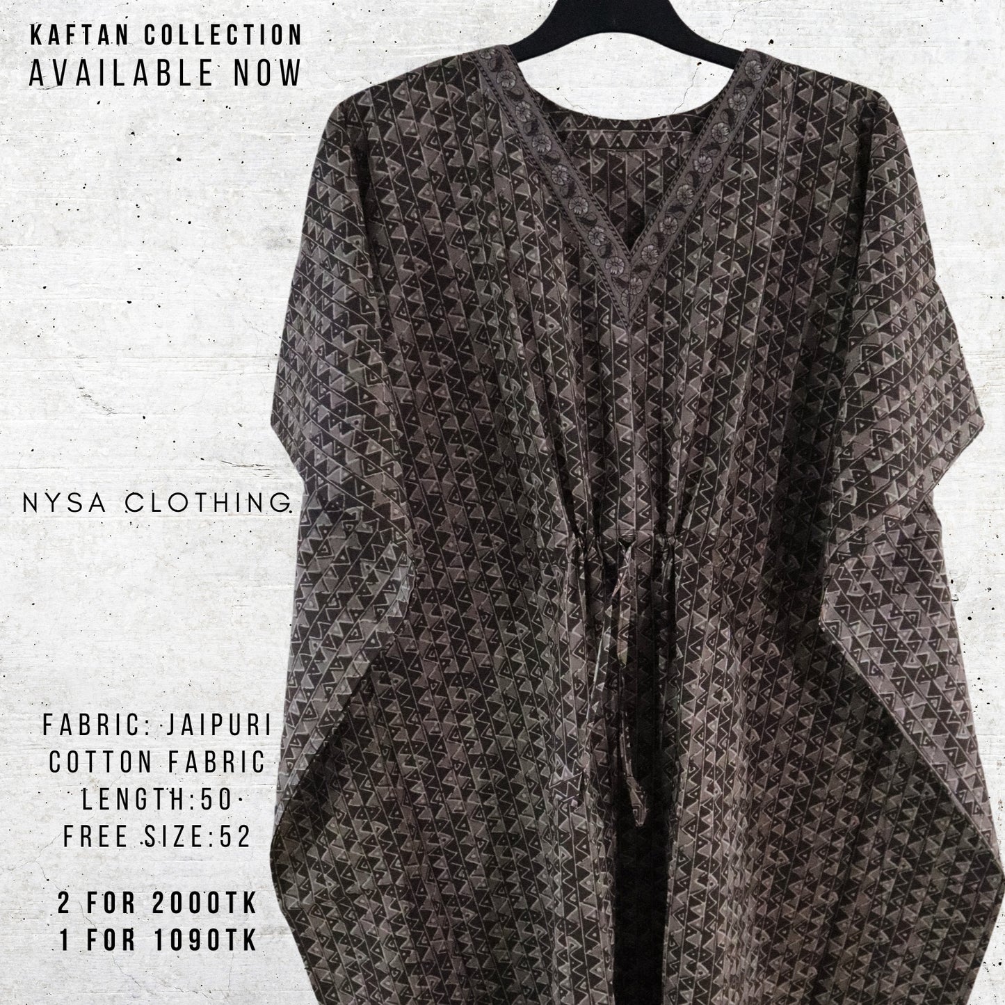 REGULAR LONG KAFTAN_1633