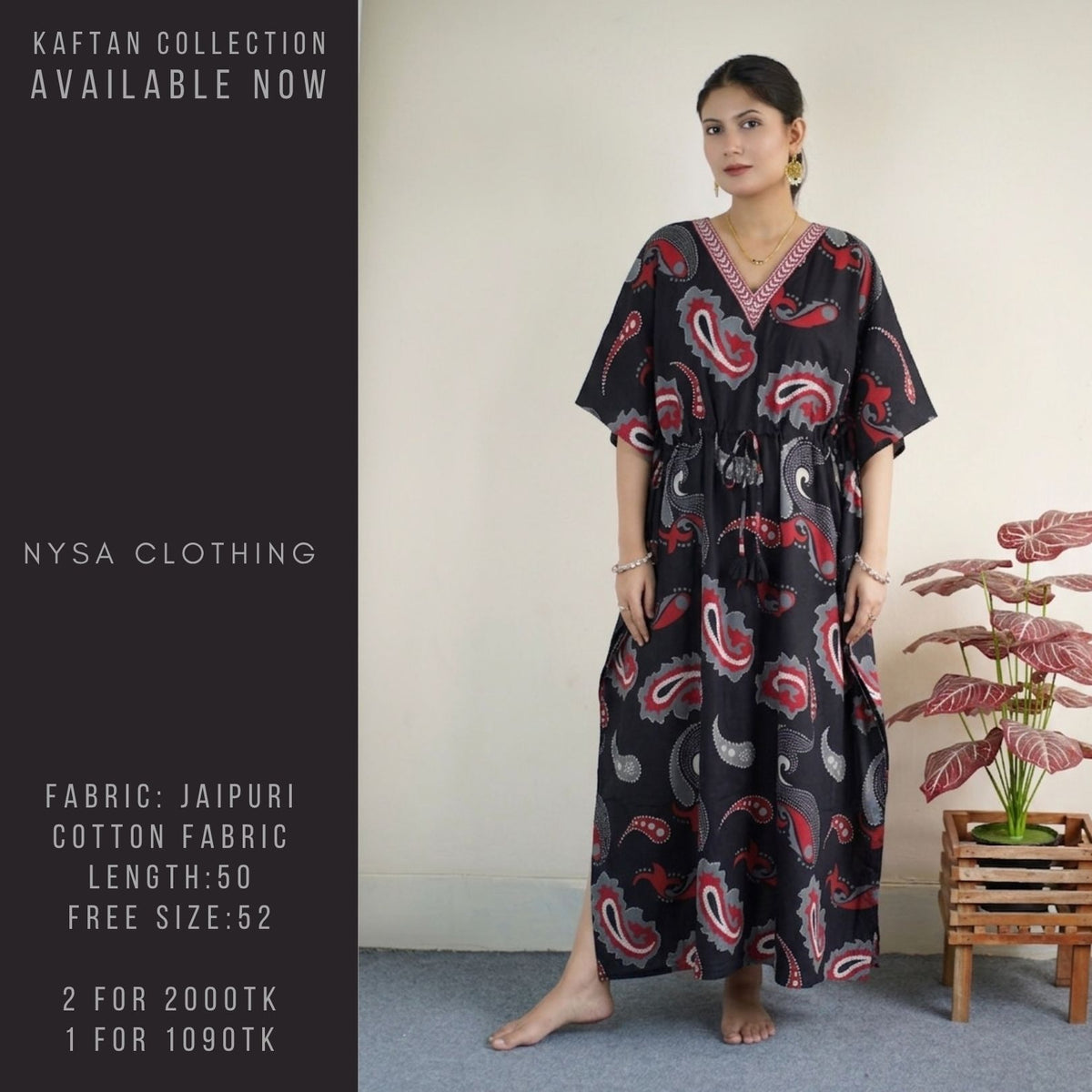 REGULAR LONG KAFTAN_1638