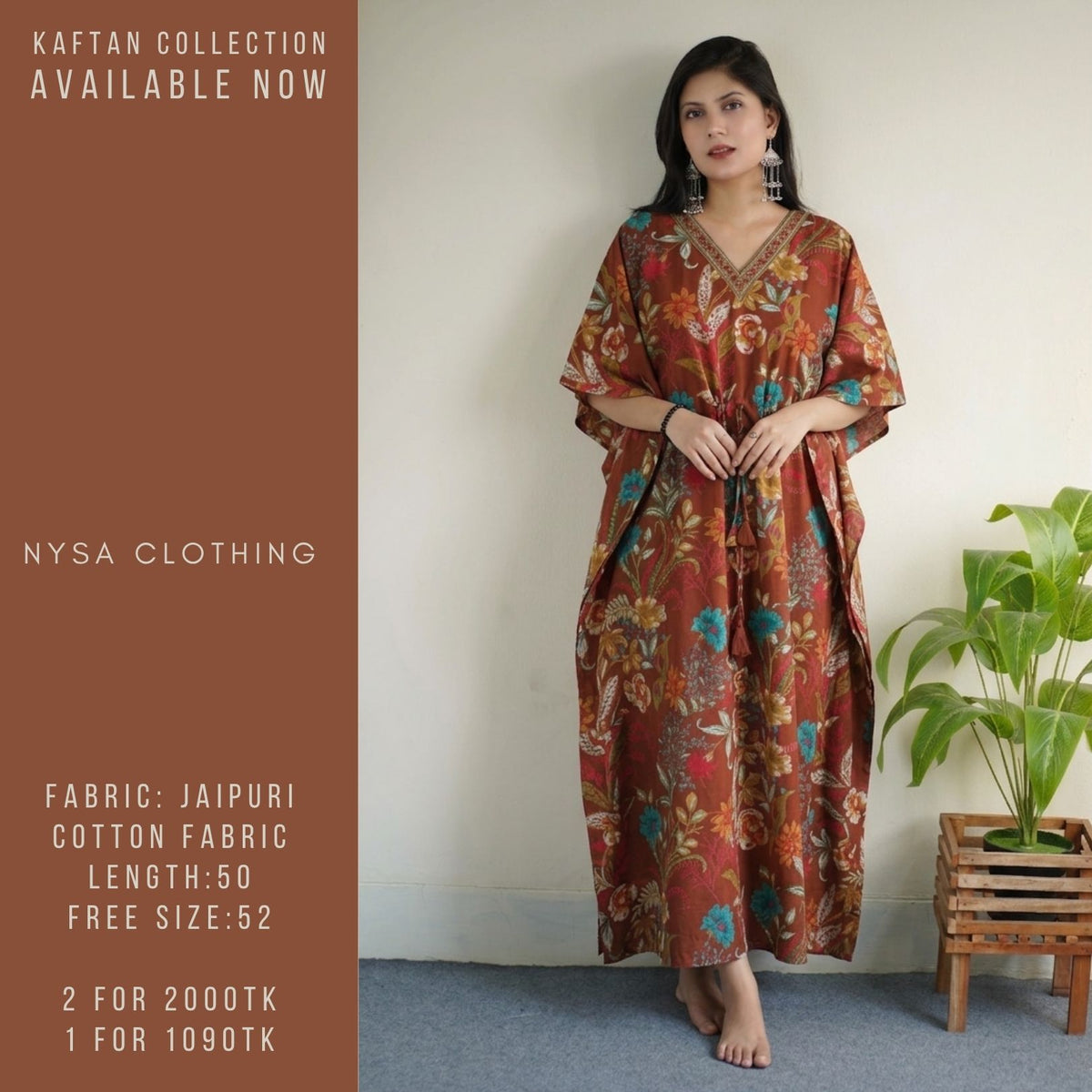 REGULAR LONG KAFTAN_1641