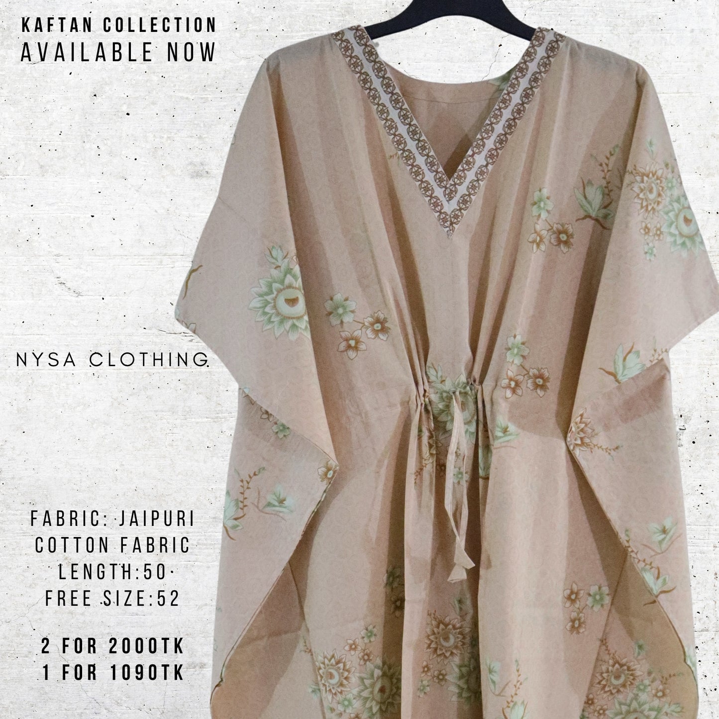 REGULAR LONG KAFTAN_1651