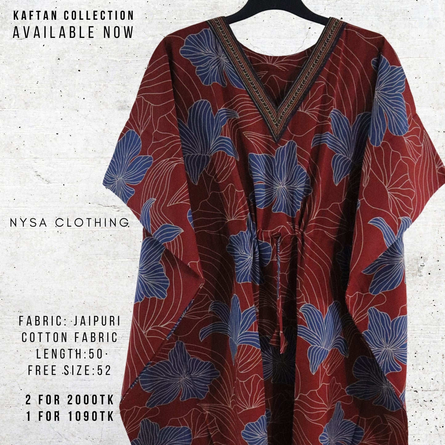REGULAR LONG KAFTAN_1652