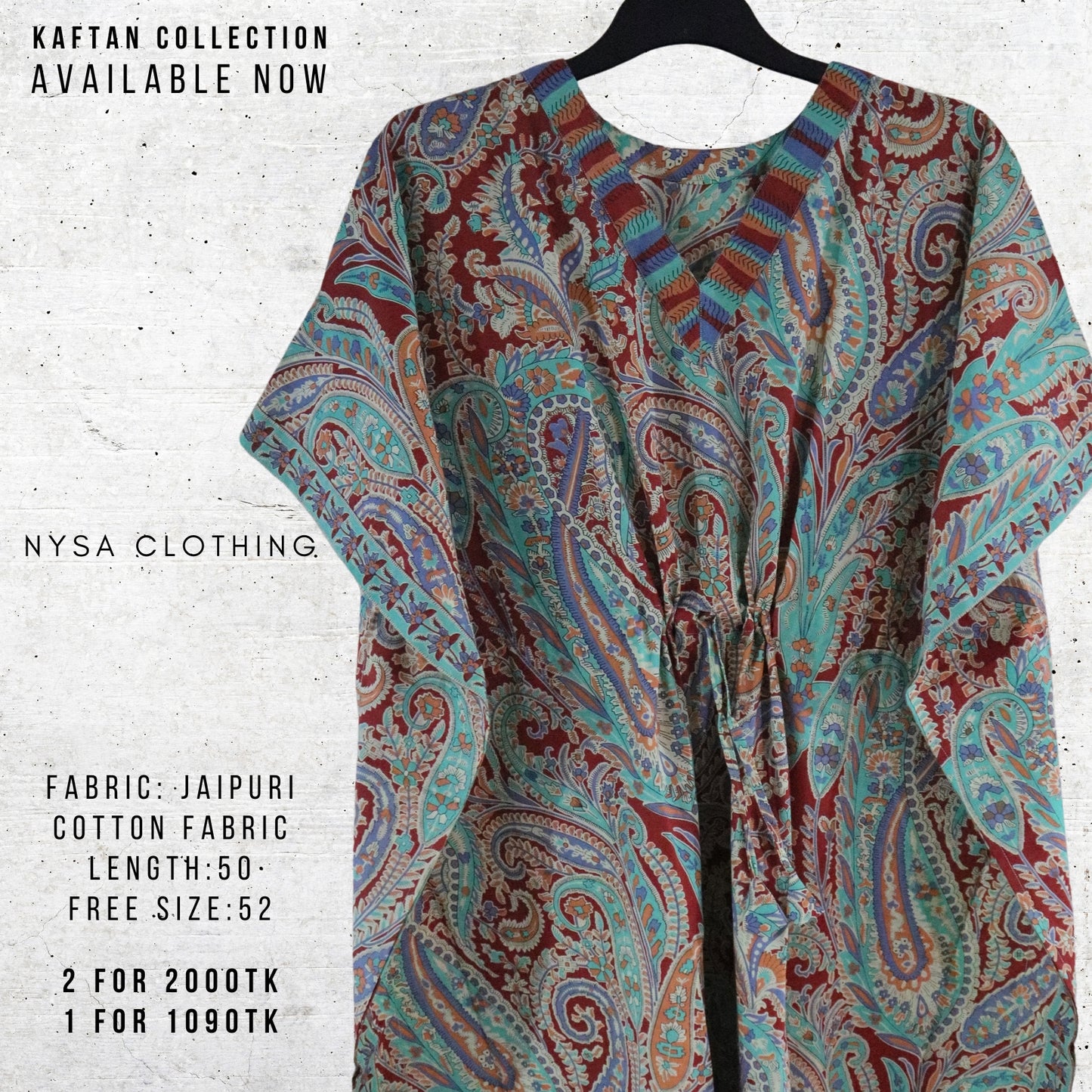 REGULAR LONG KAFTAN_1660