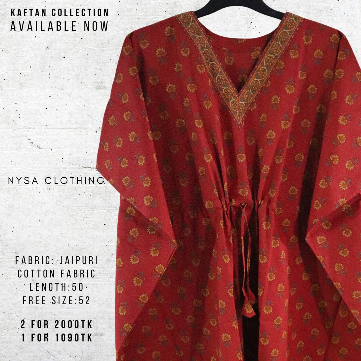 REGULAR LONG KAFTAN_1663