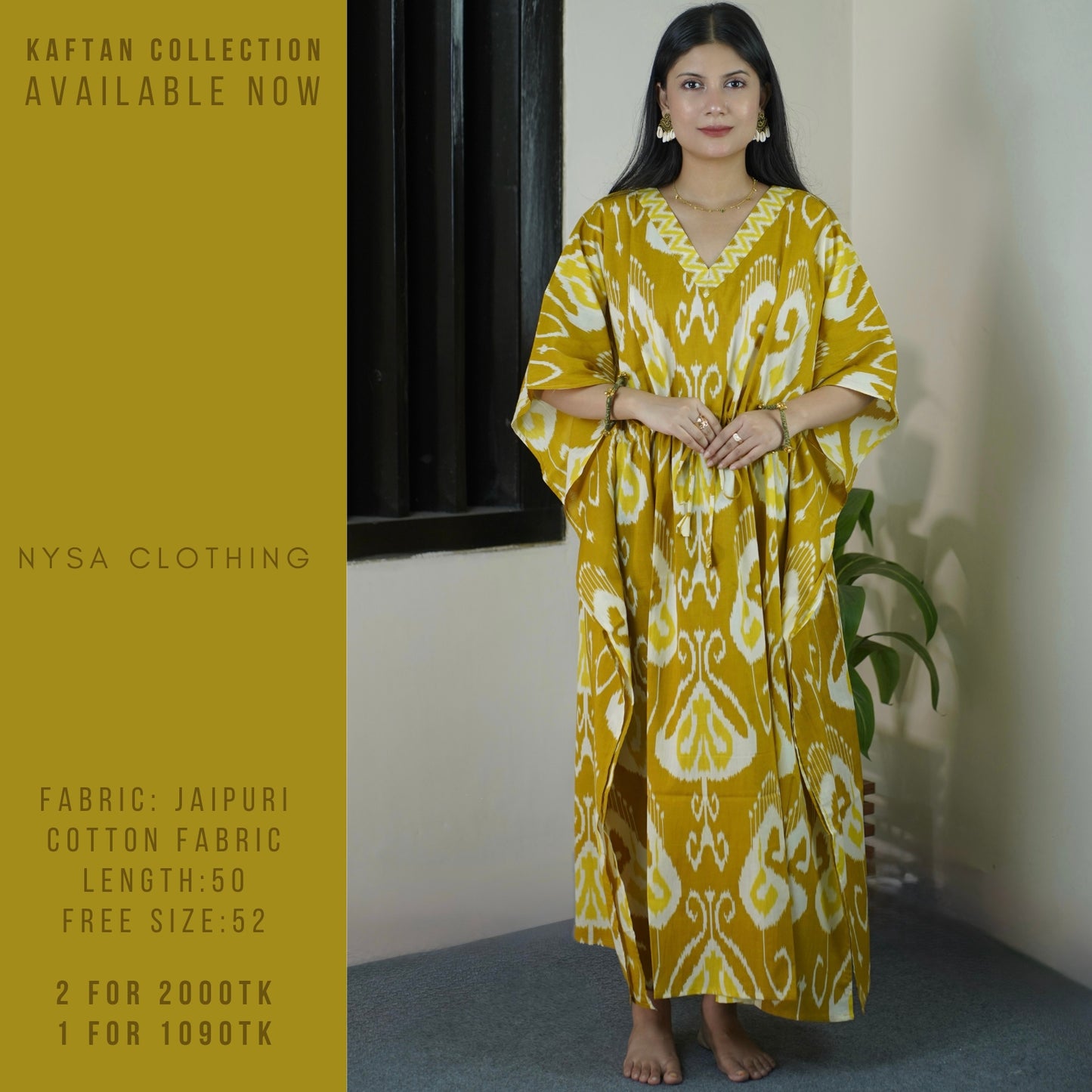 REGULAR LONG KAFTAN_1669