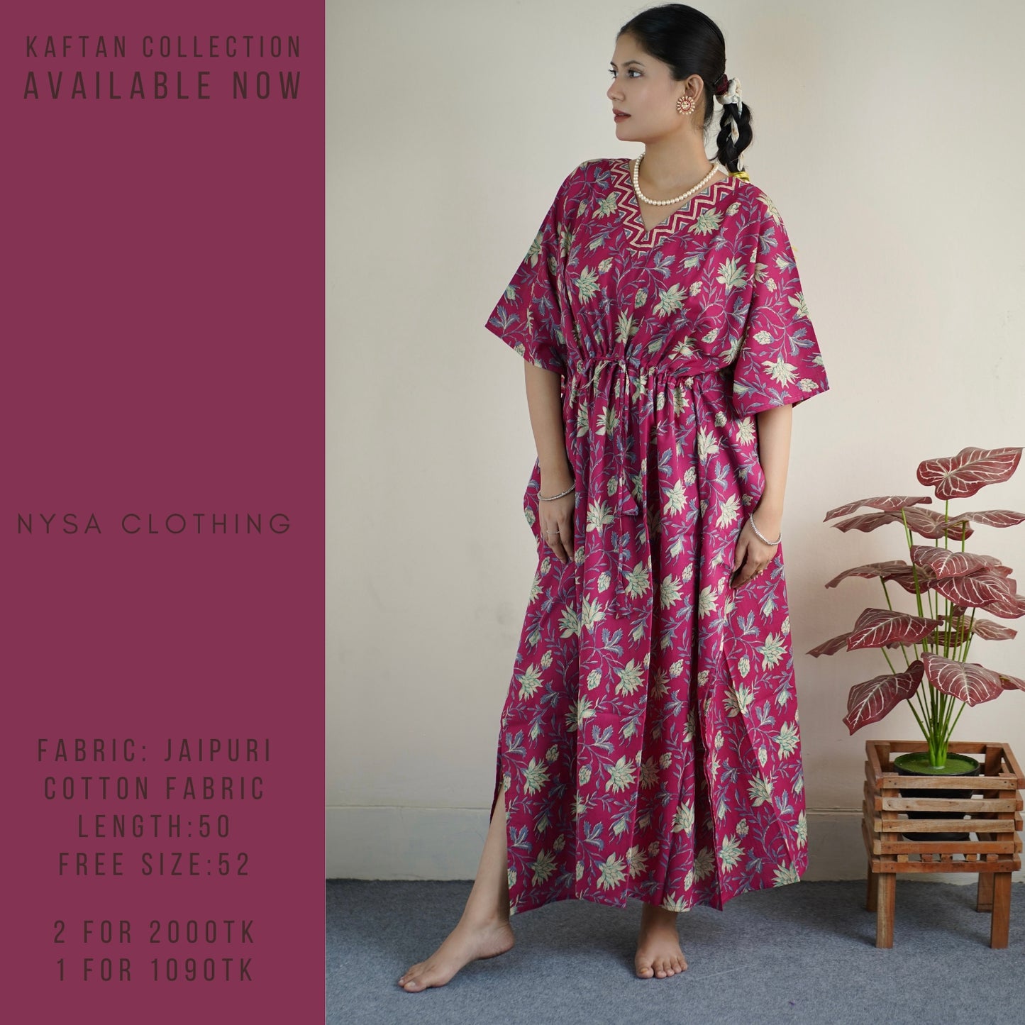 REGULAR LONG KAFTAN_1685