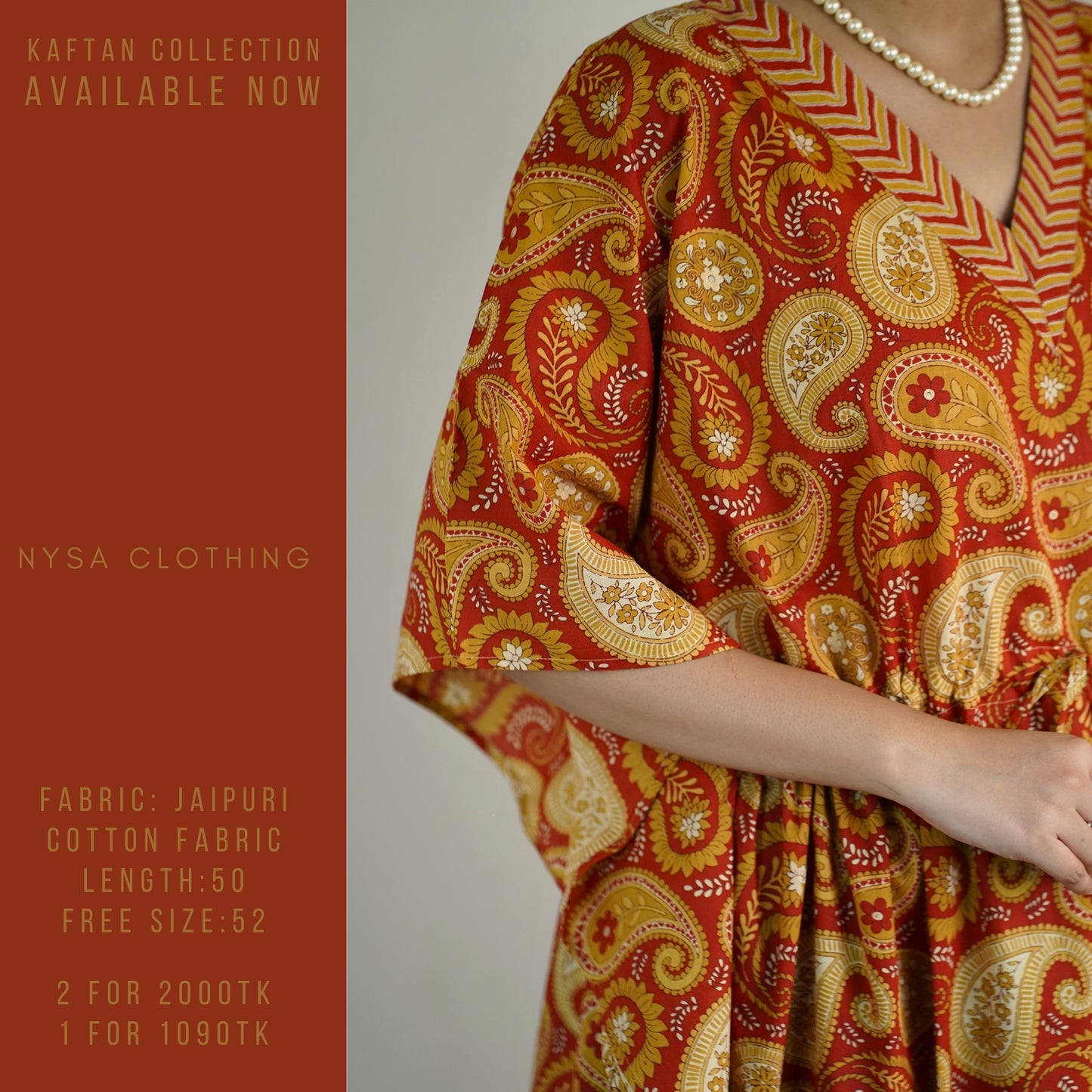 REGULAR LONG KAFTAN_1686