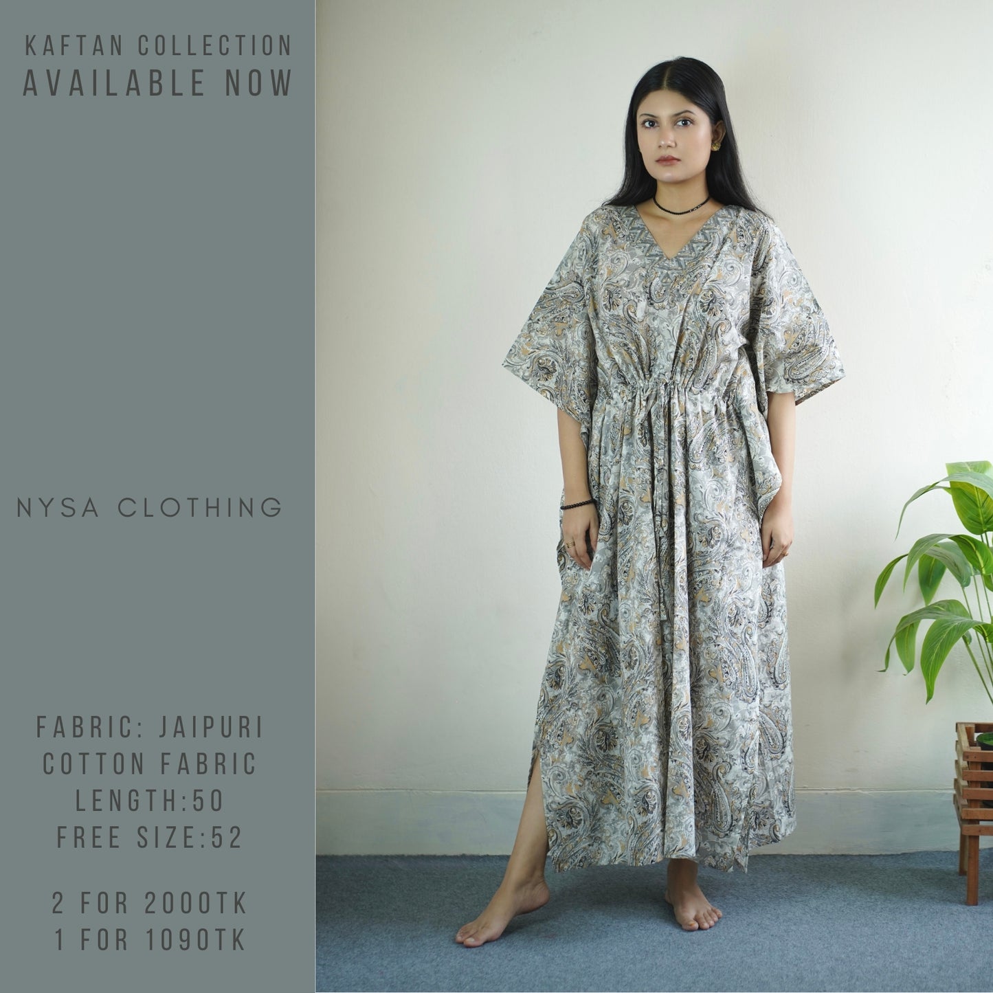 REGULAR LONG KAFTAN_1694