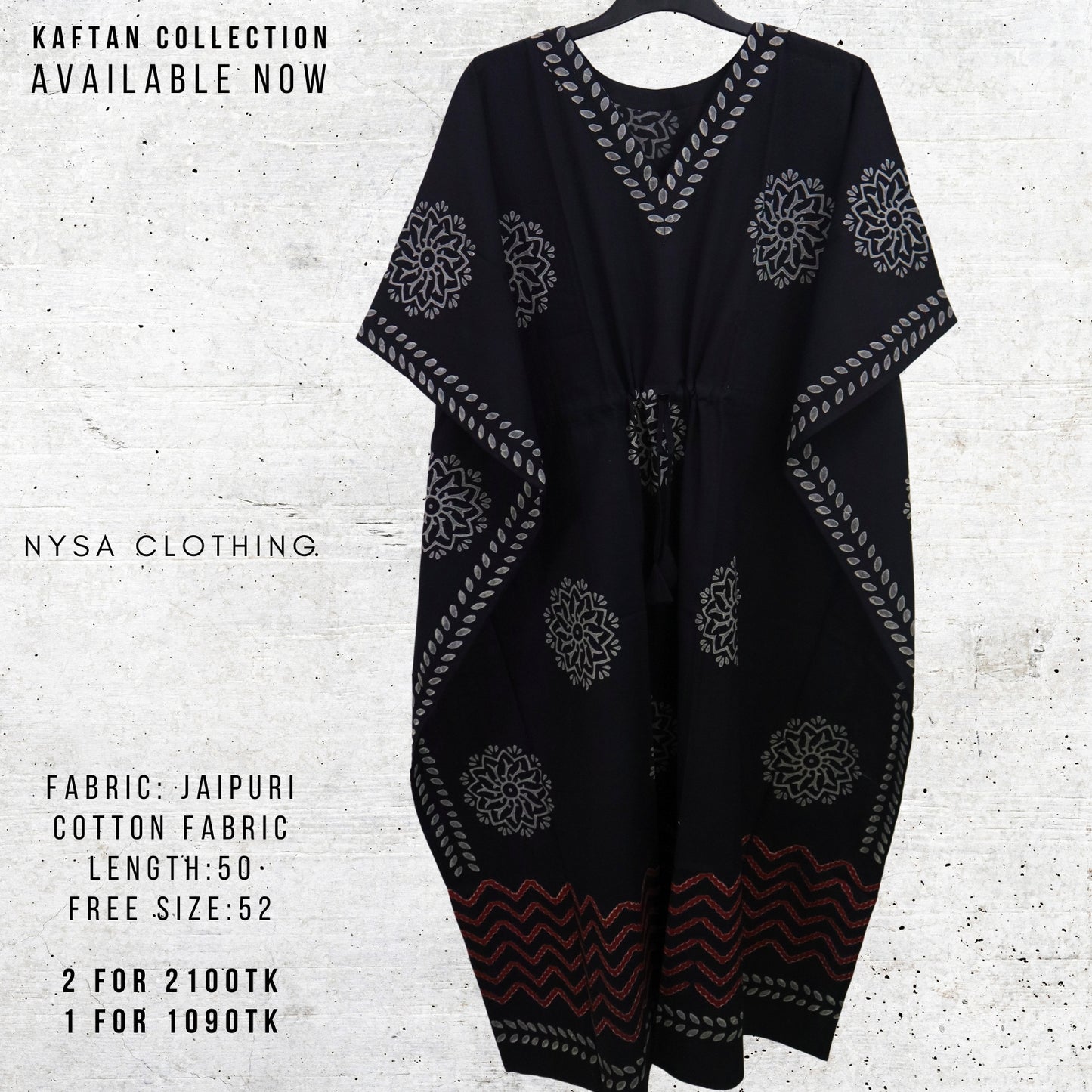 REGULAR LONG KAFTAN_1717