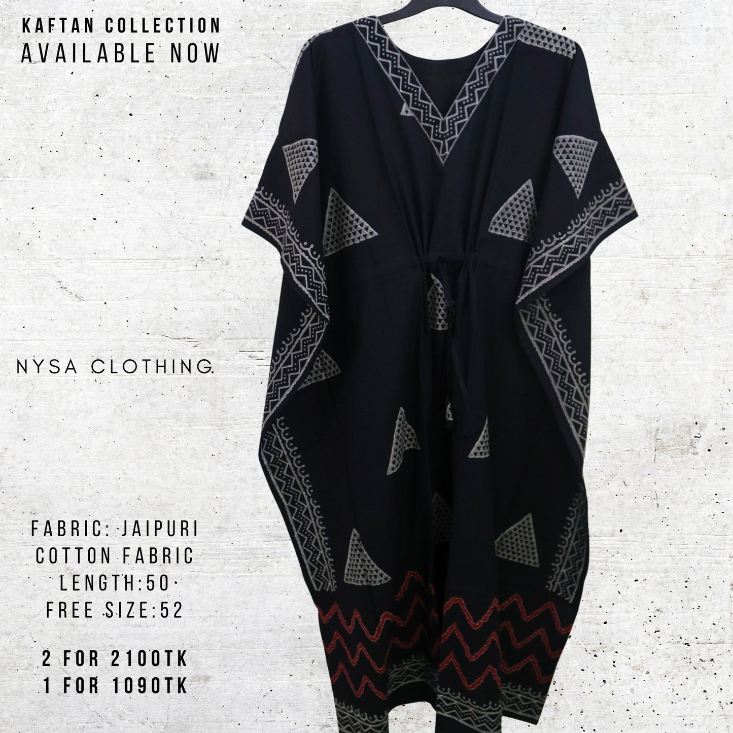 REGULAR LONG KAFTAN_1719