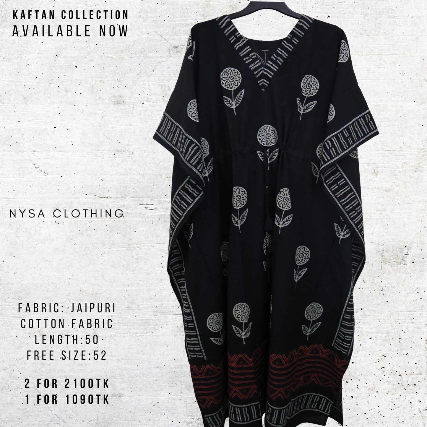 REGULAR LONG KAFTAN_1720