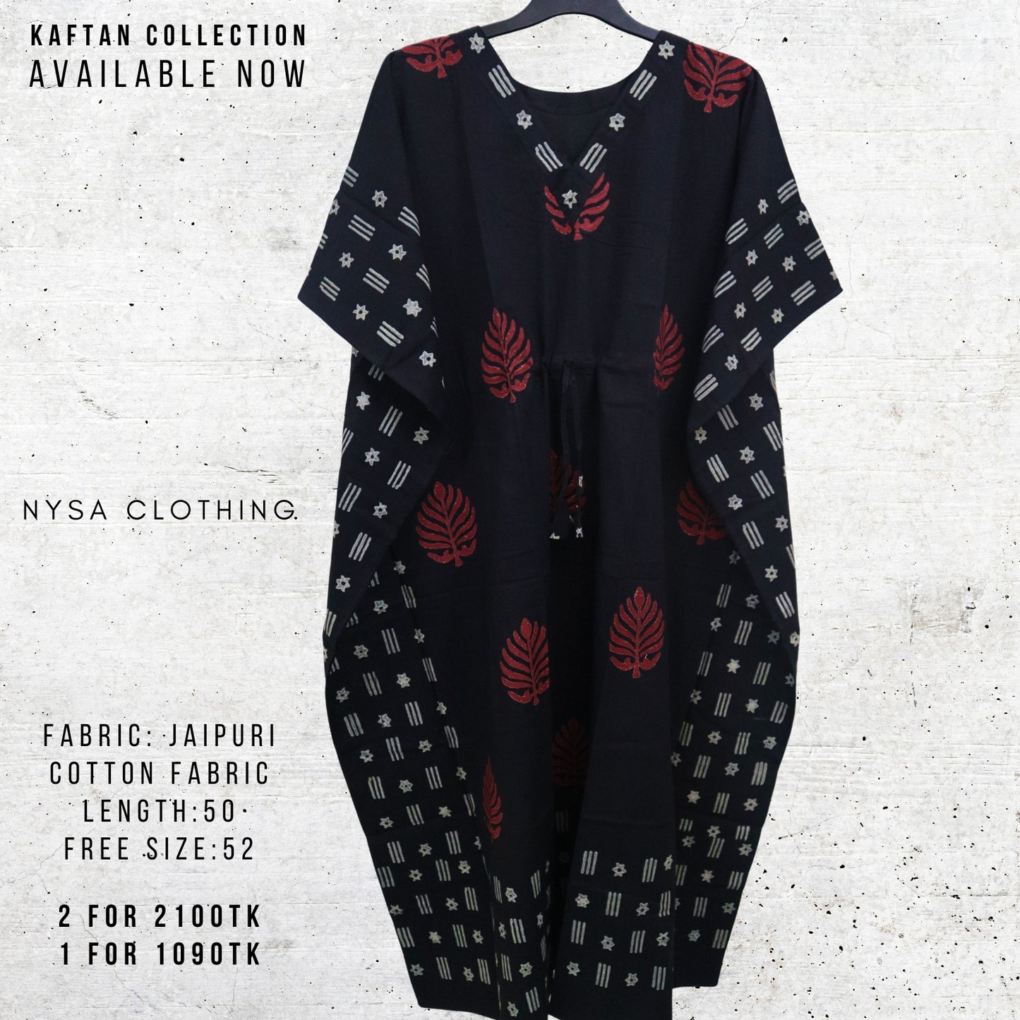 REGULAR LONG KAFTAN_1723