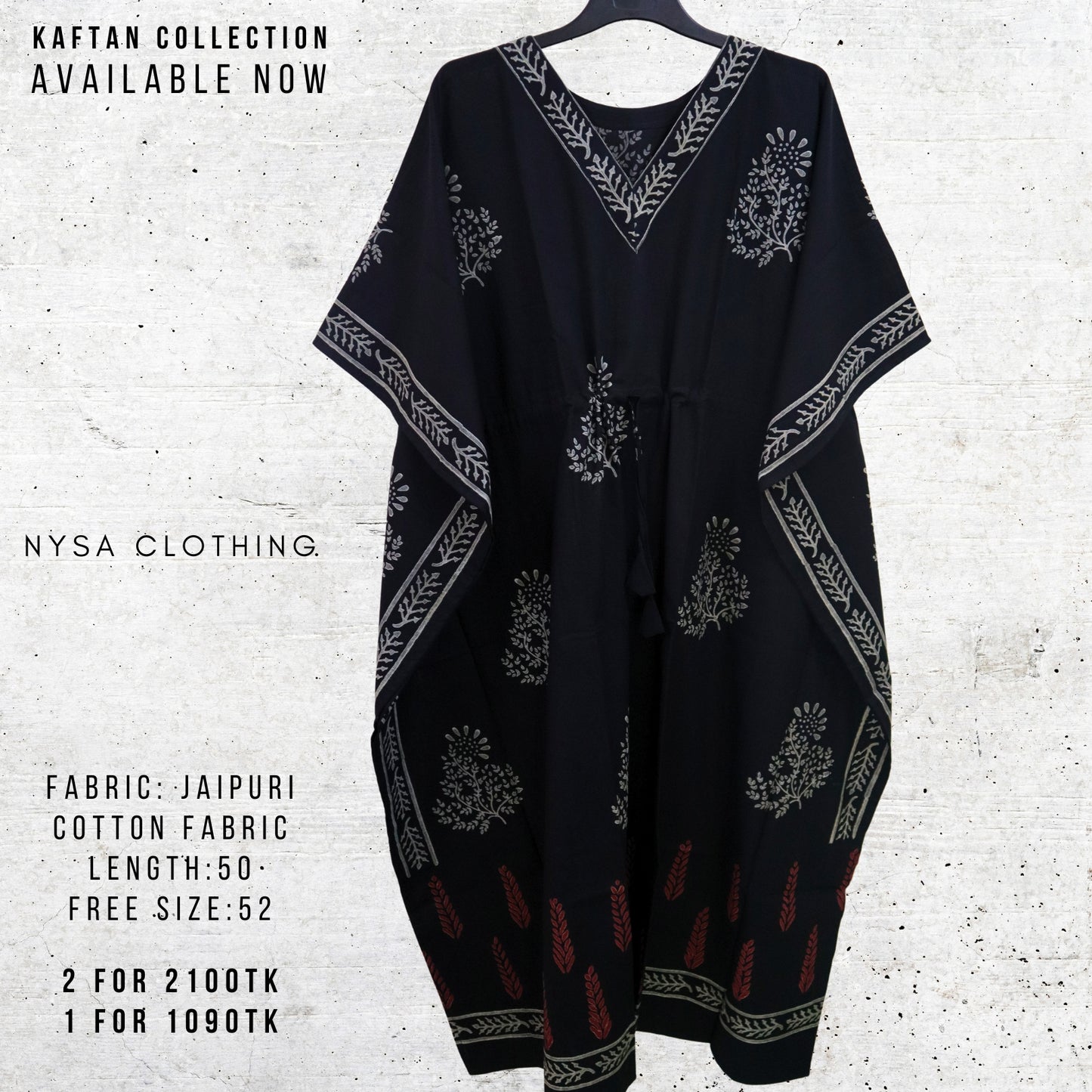 REGULAR LONG KAFTAN_1724