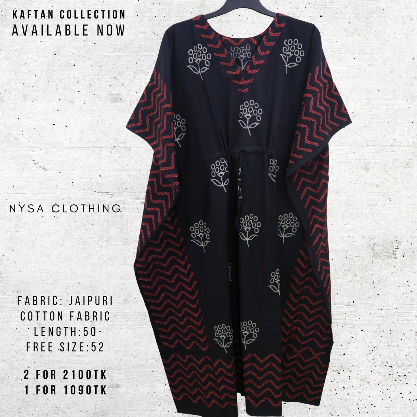 REGULAR LONG KAFTAN_1726