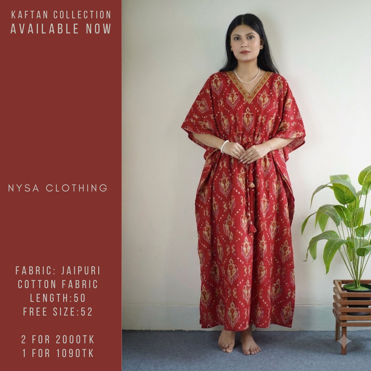 REGULAR LONG KAFTAN_1729