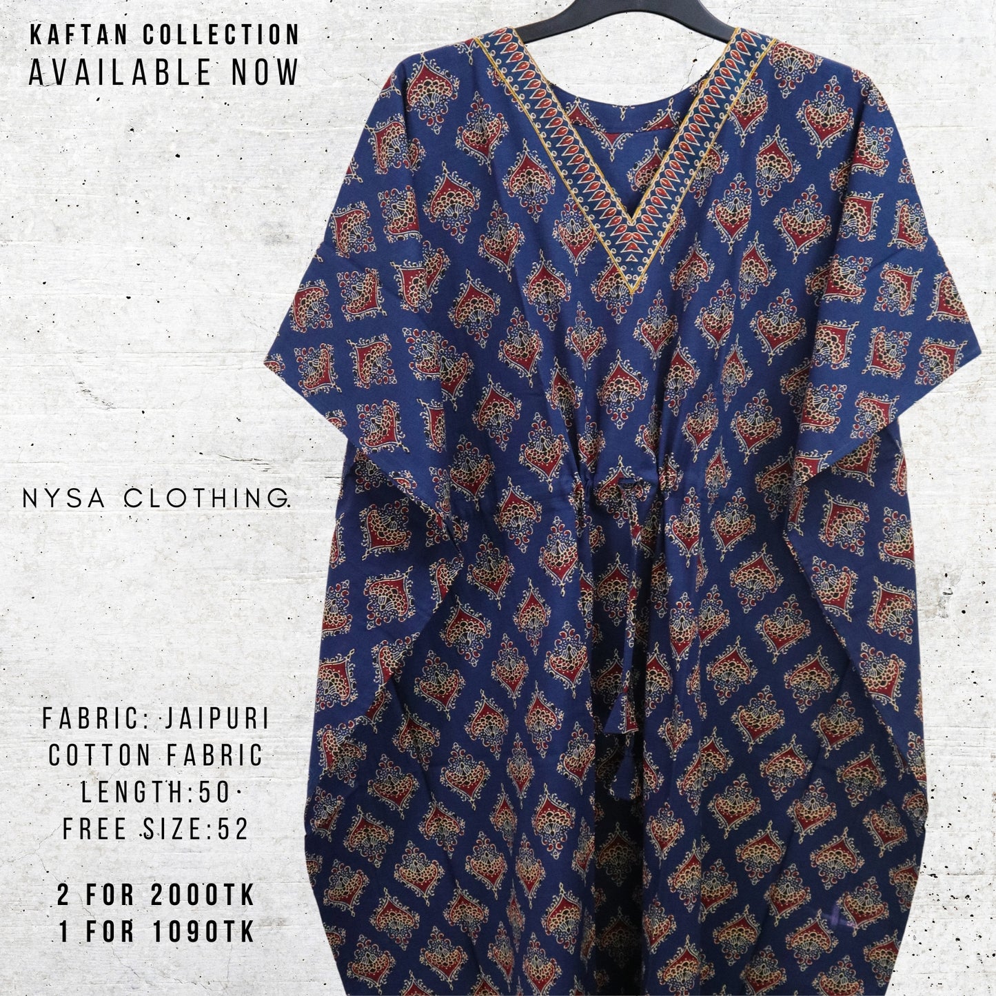 REGULAR LONG KAFTAN_1732
