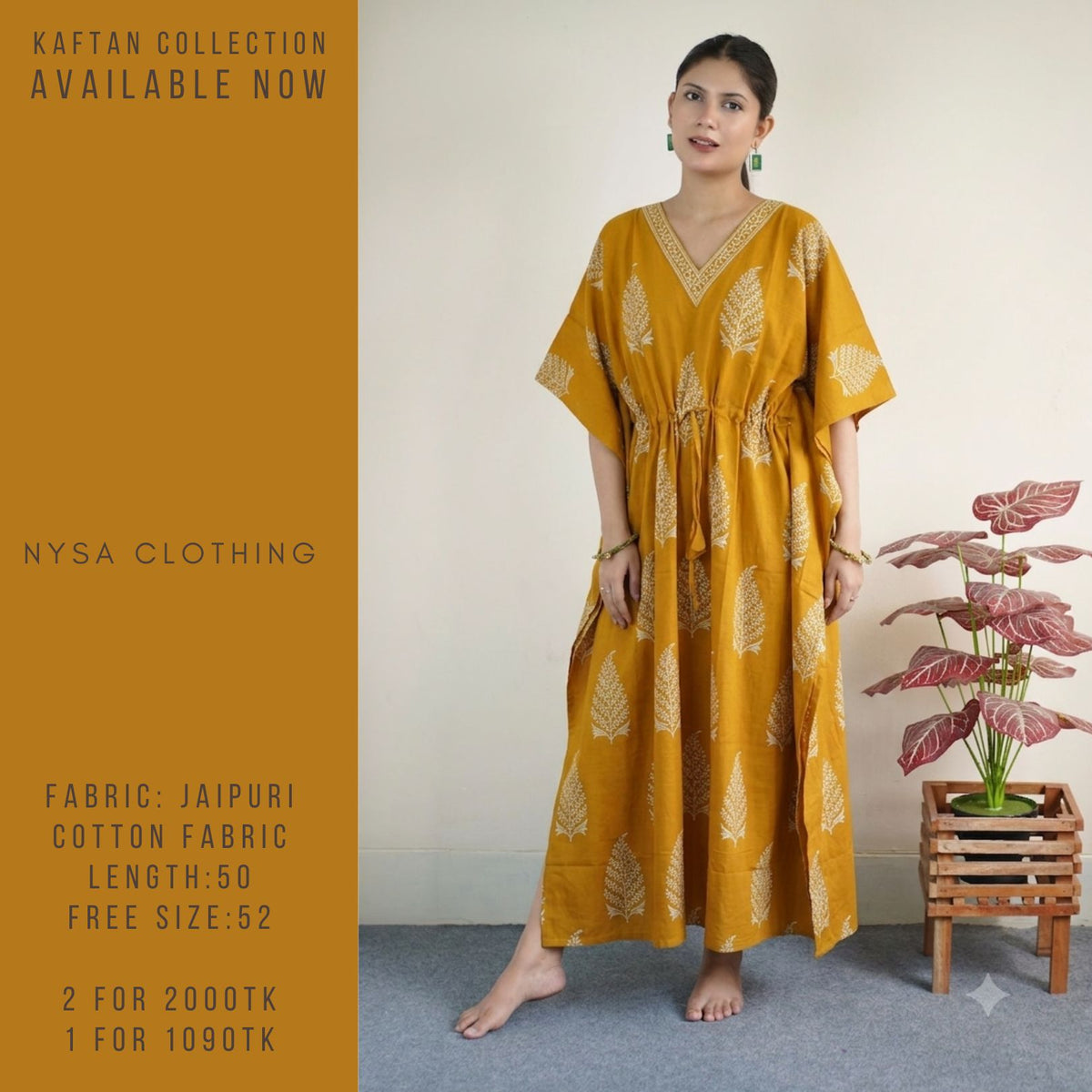 REGULAR LONG KAFTAN_1737